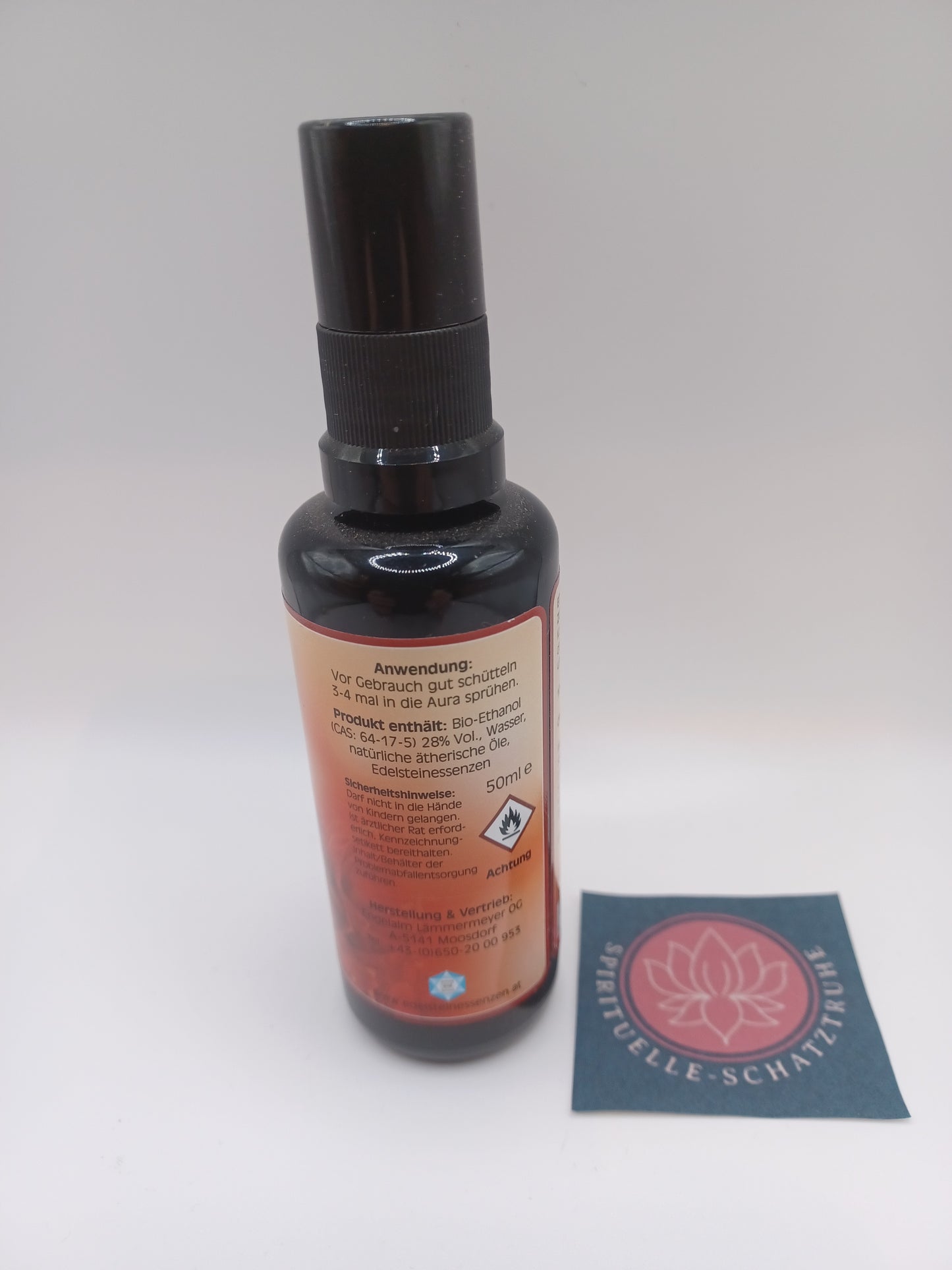 Erzengel Uriel Engelalm Edelstein Essenzen Auraspray 50 ml 100% Natur