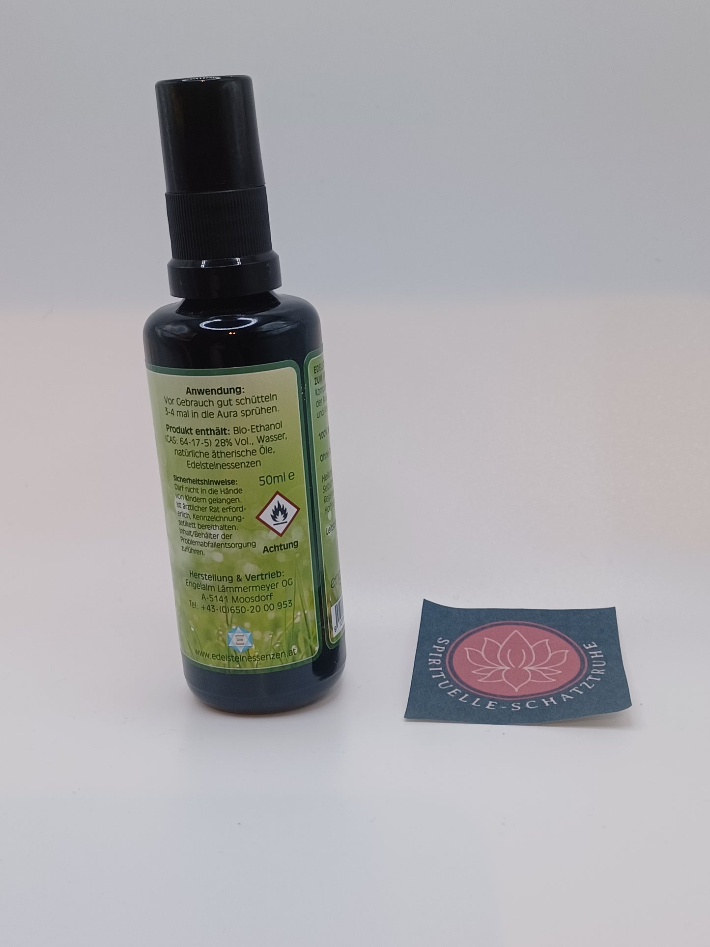 Erzengel Raphael Edelstein Essenz Auraspray Engelalm 50 ml 100% Natur