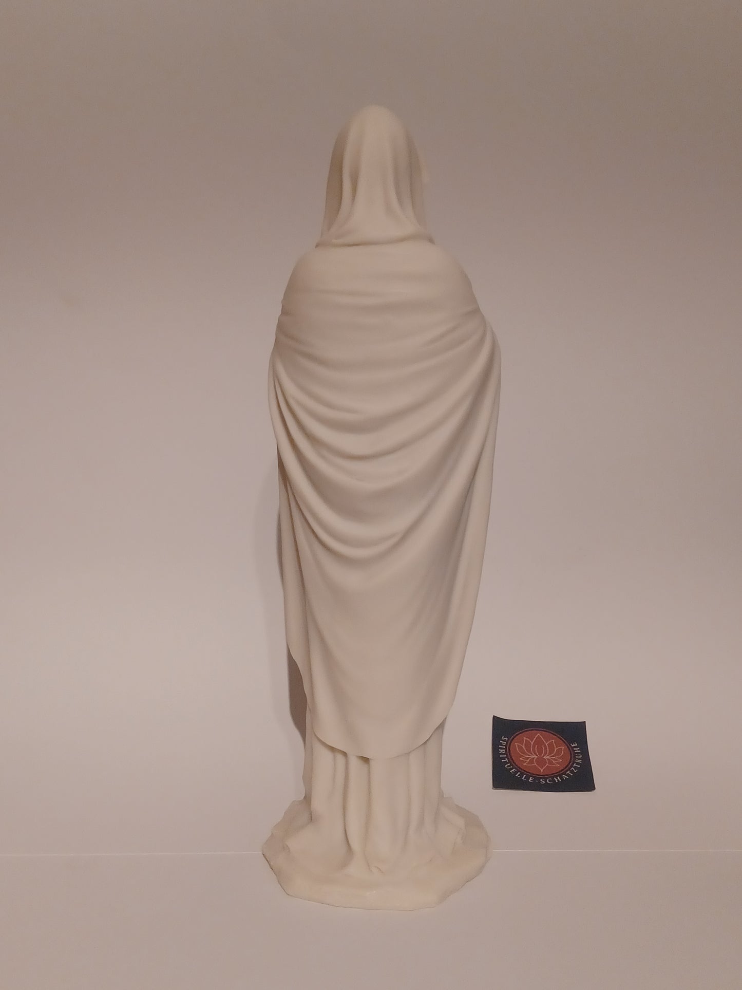 Mutter Maria Figur weiß aus Kunstharz Höhe:30 cm christlich Veronese Design
