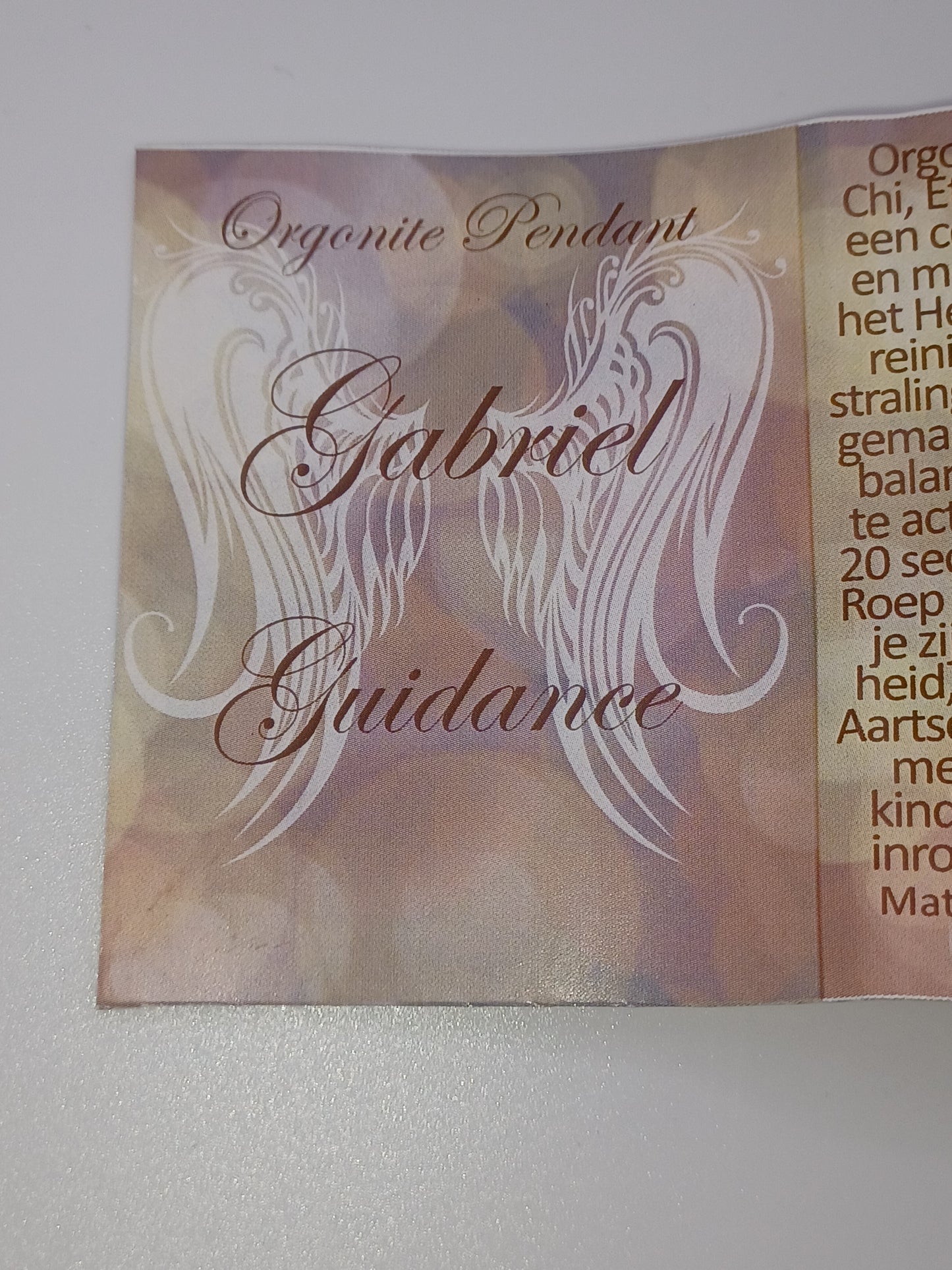 Orgonit Anhänger Erzengel Gabriel Schutz