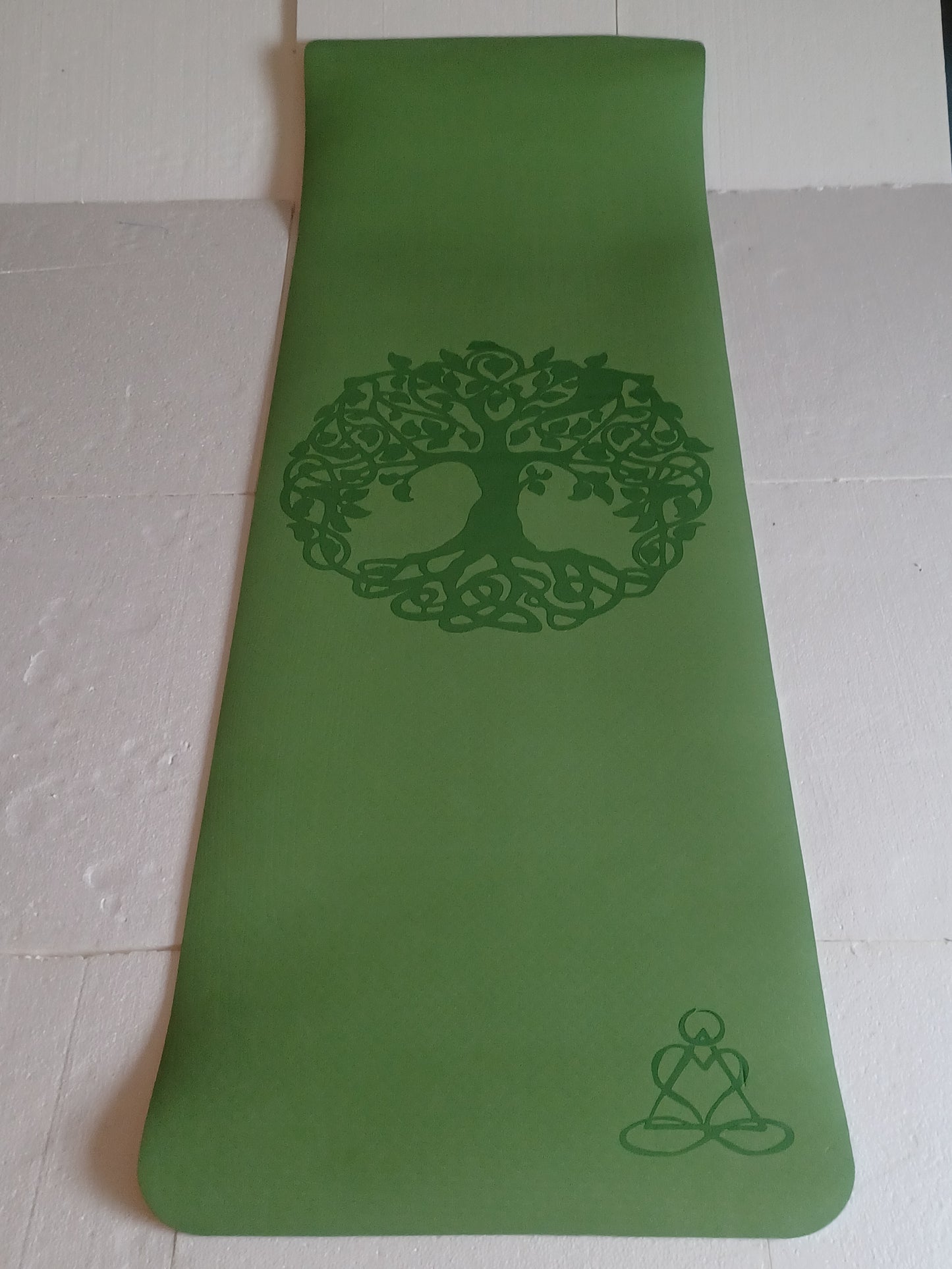 Balance Yogamatte TPE ecofriendly Baum des Lebens 182 x 61cm Pilates Yoga Baum des Lebens