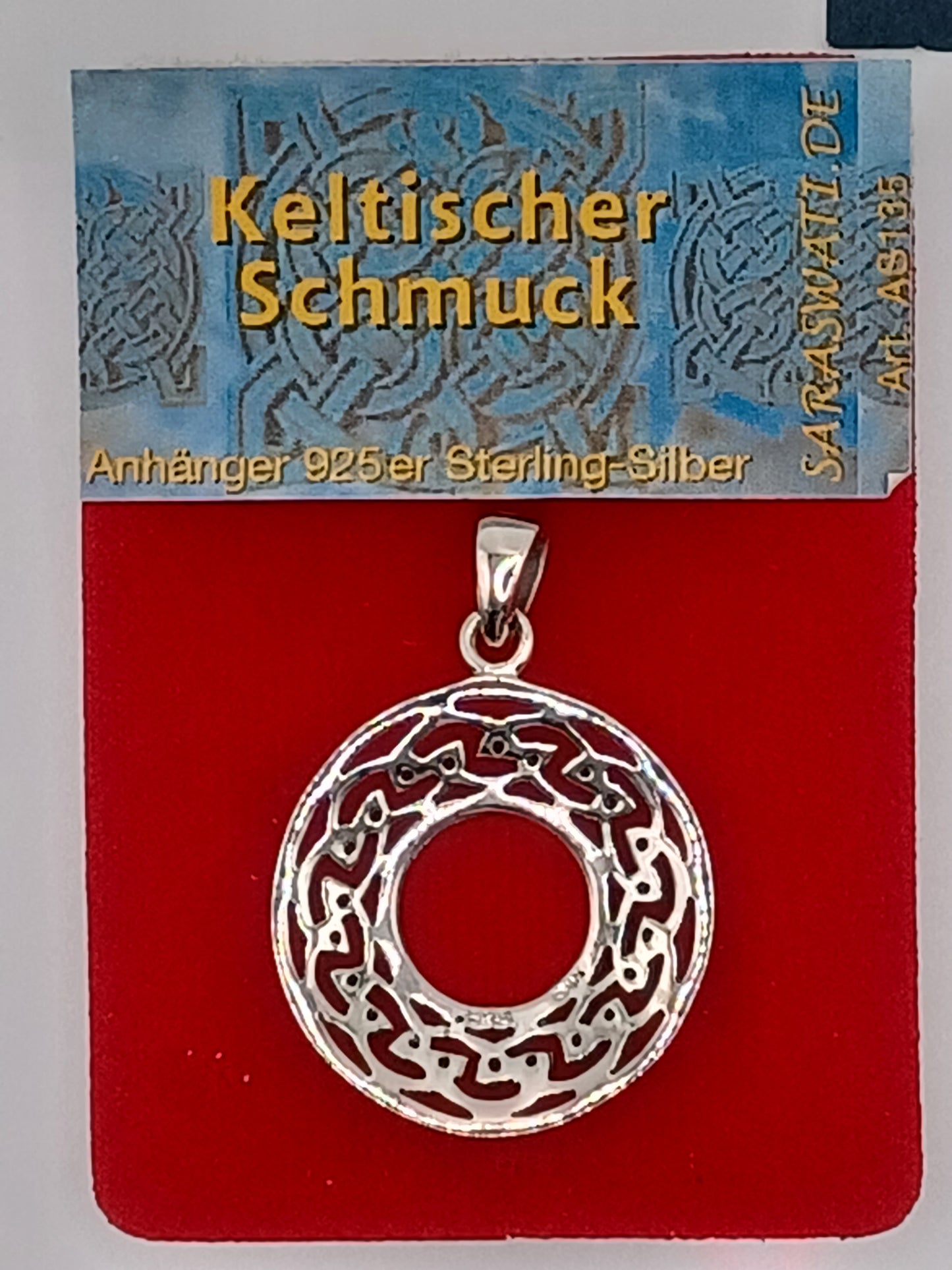 Anhänger keltischer Knoten 925 Silber