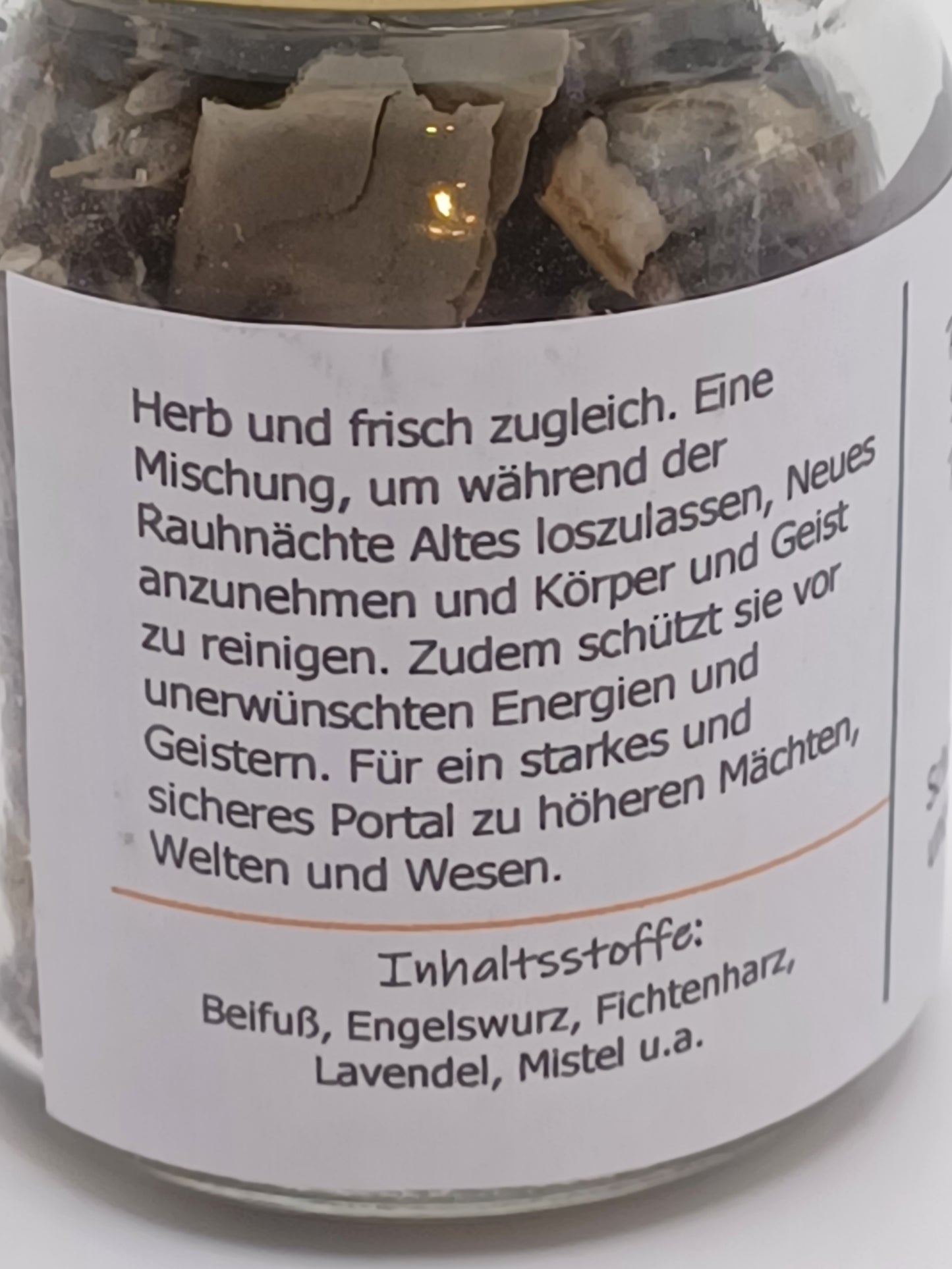 Rauhnächte Schutz und Reinigung 50 ml Räuchermischung Rauhnächte
