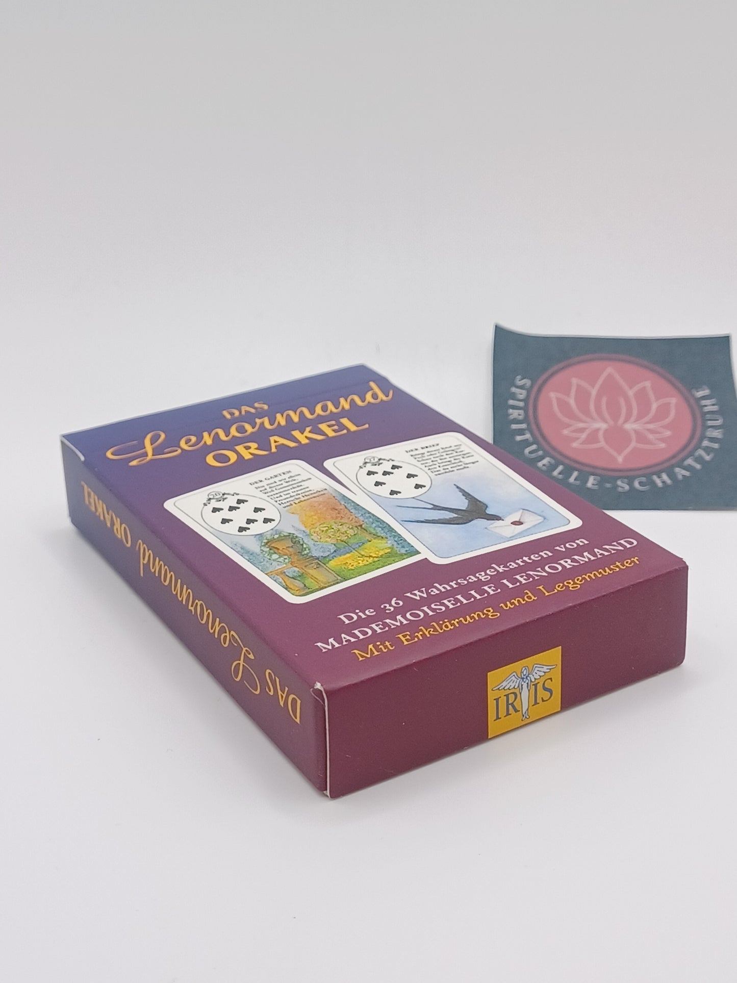 Lenormand Orakel Karten wahrsagekarten mit Erklärung und Legemuster Tarot