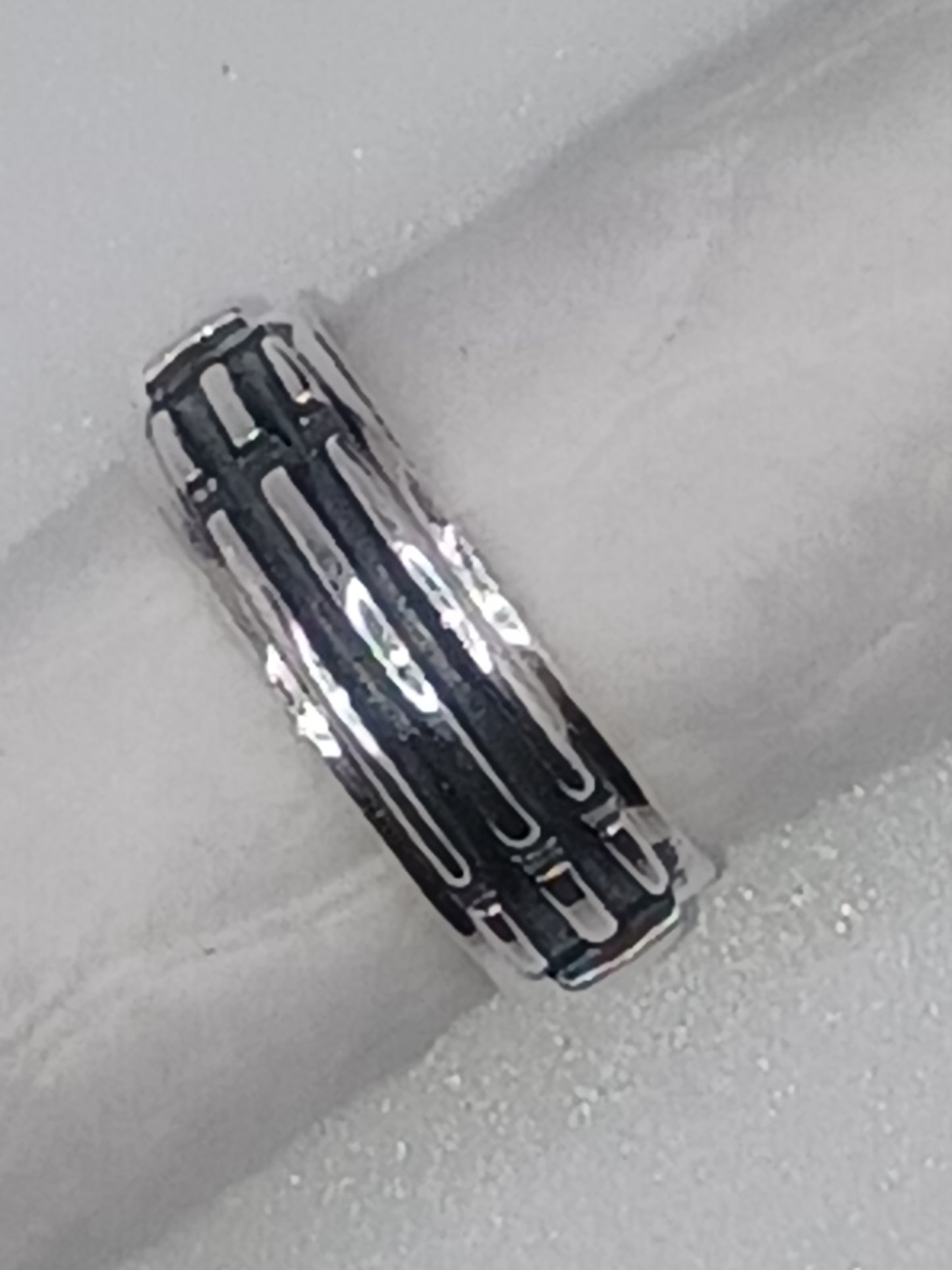 Atlantis Ring Herrengröße offen, 925 Sterling Silber verstellbar Atlantisring