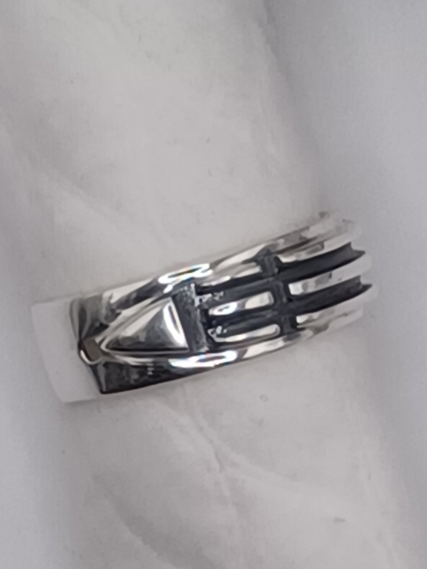 Atlantis Ring Herrengröße offen, 925 Sterling Silber verstellbar Atlantisring