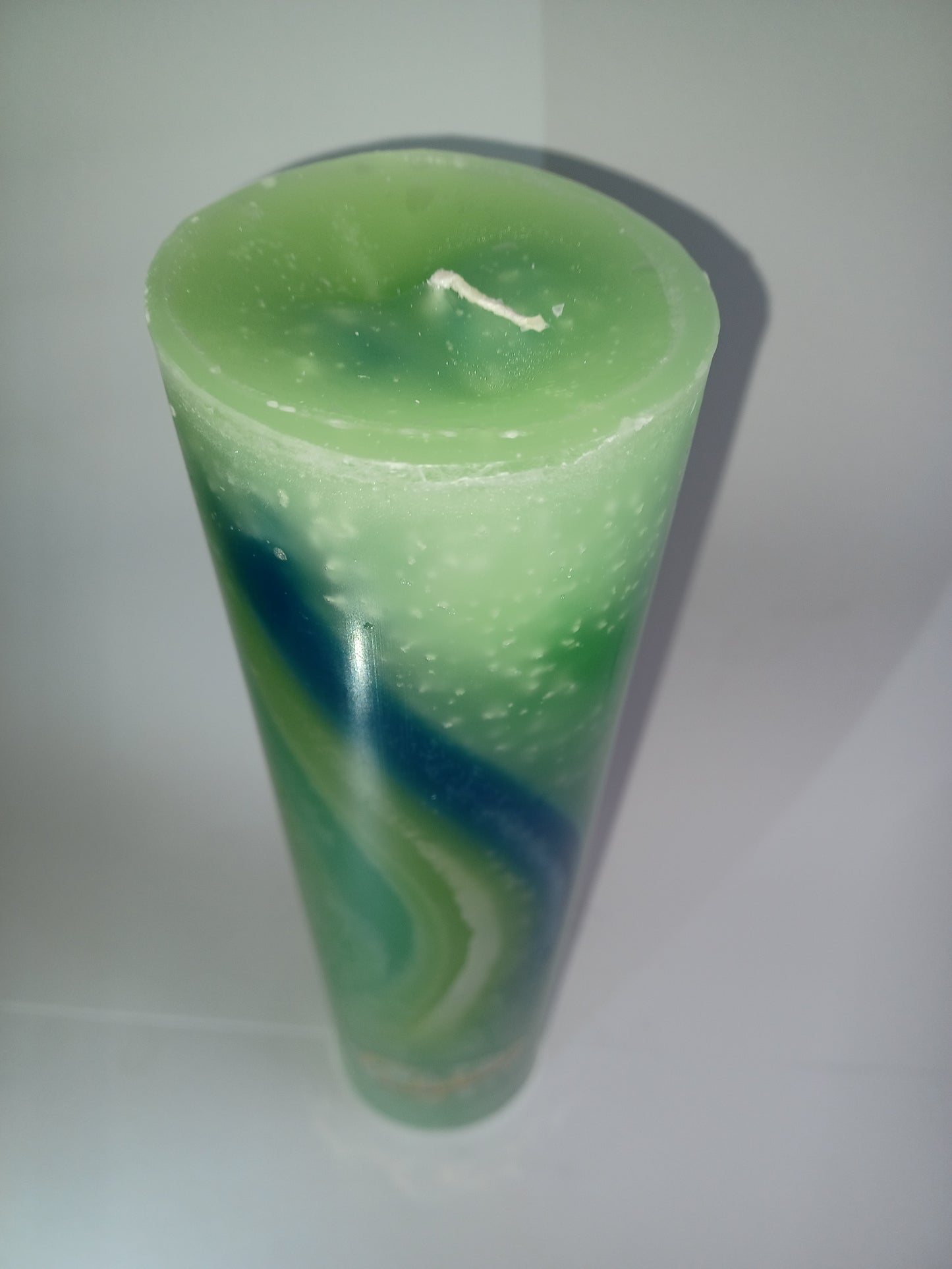 Aquarell Lotuskerze 28 cm hoch Candela Kerze