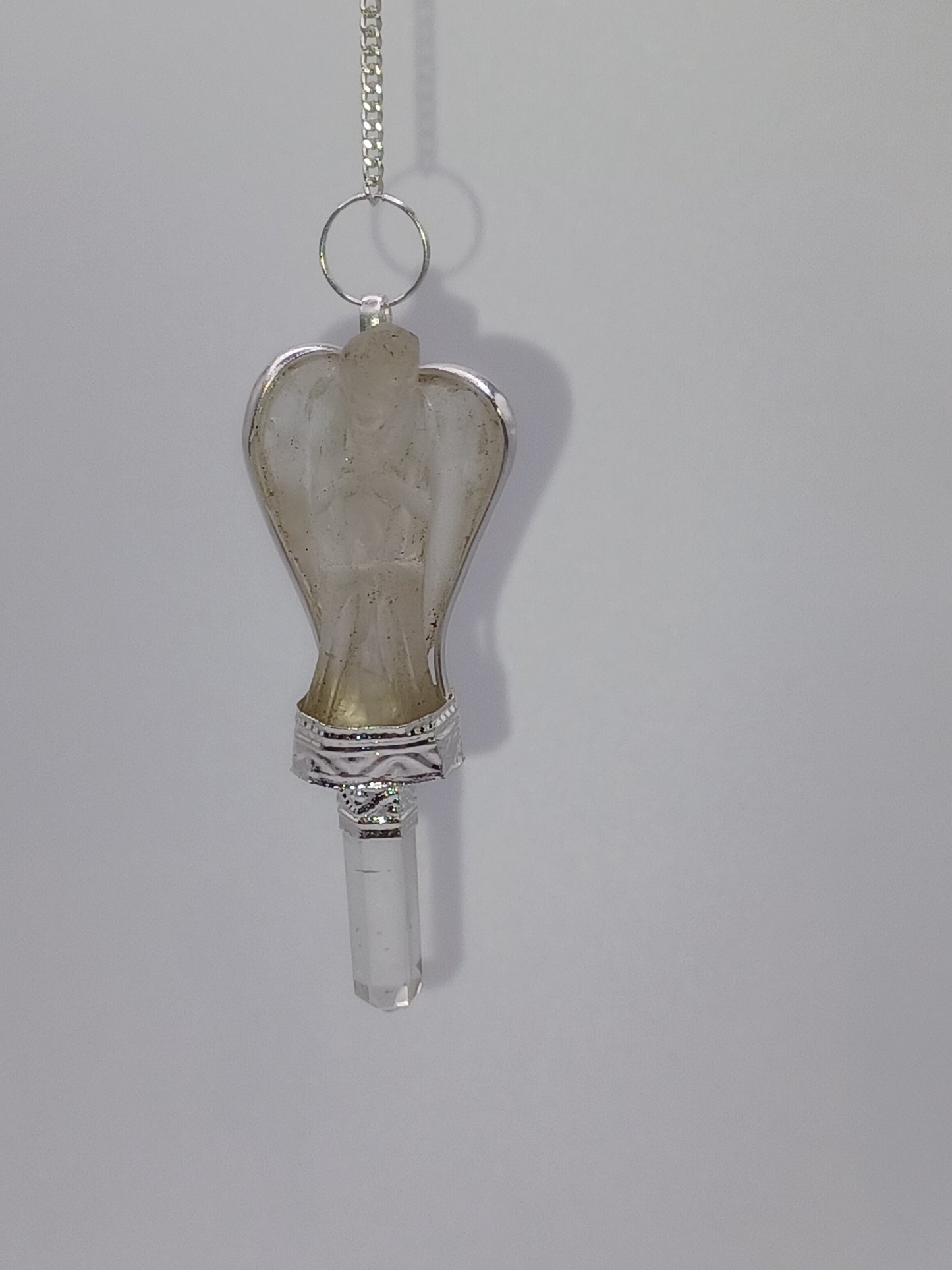 Engelpendel Bergkristall ca. 6 cm Engel Pendel