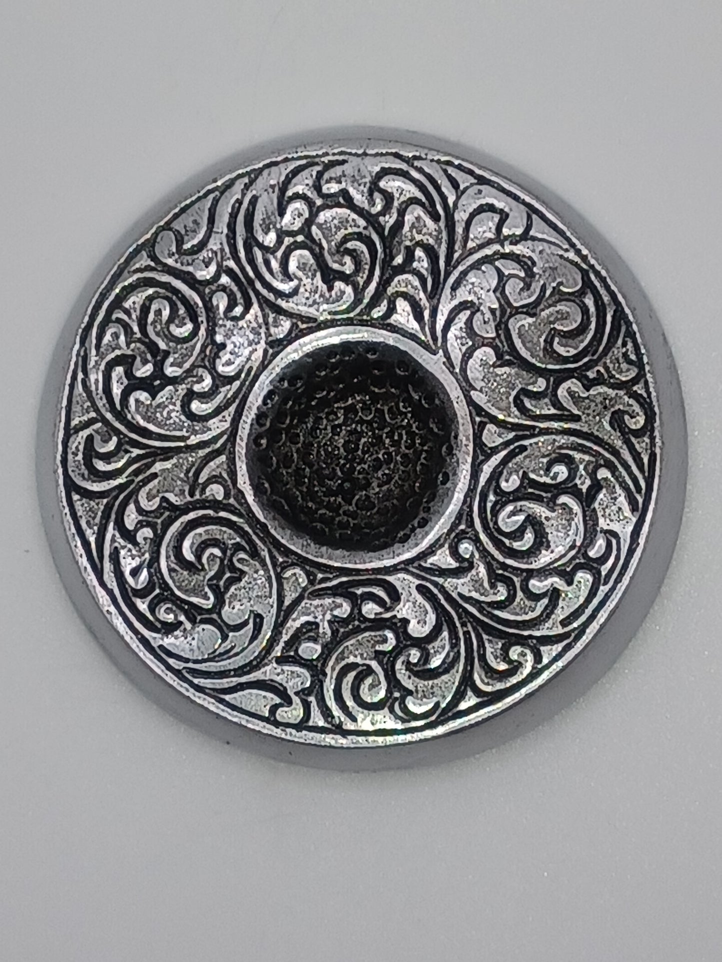Sonne Räucherstäbhenhalter Sonnenhalter weißmetall Durchmesser 7cm