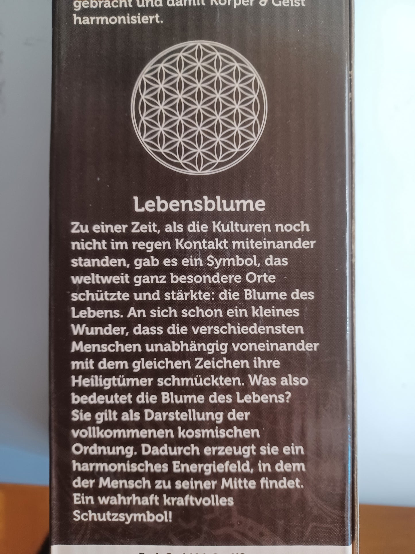 Trinkflasche Kupfer 900 ml Blume des Lebens handgehämmert Ayurveda