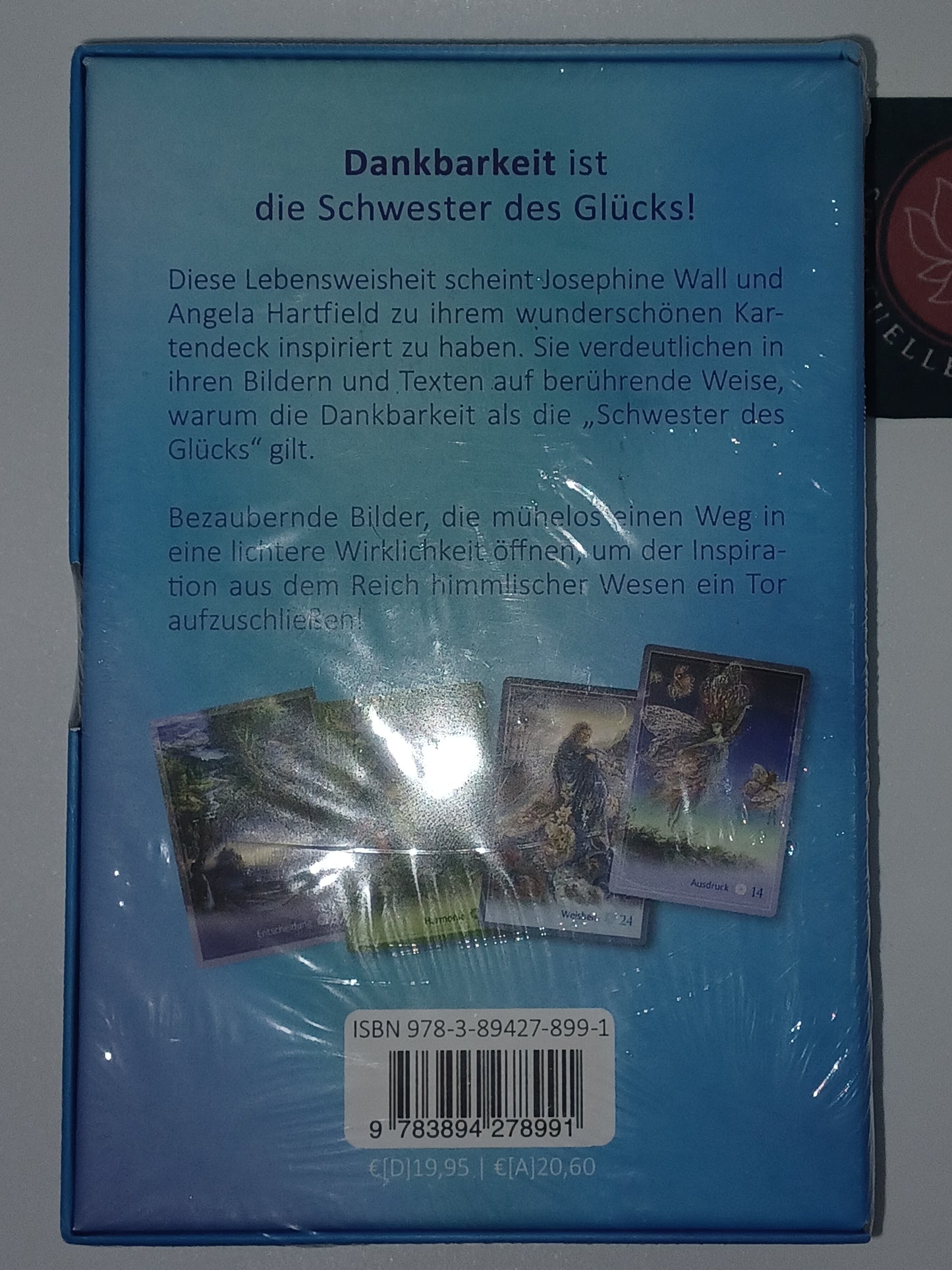 Dankbarkeit Das Orakel des Herzens Tarot 55 Karten Begleitbuch Angela Hartfield
