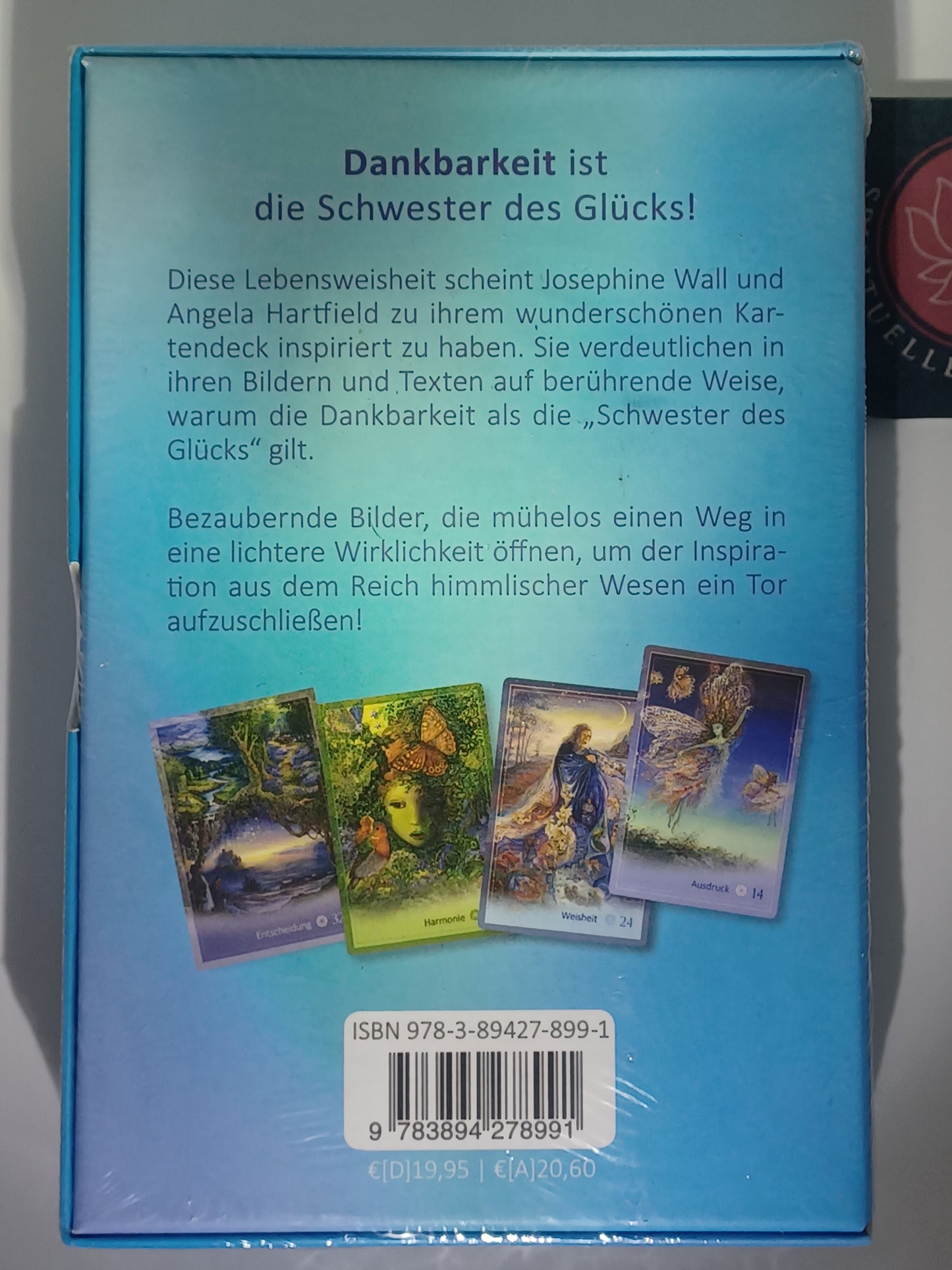 Dankbarkeit Das Orakel des Herzens Tarot 55 Karten Begleitbuch Angela Hartfield