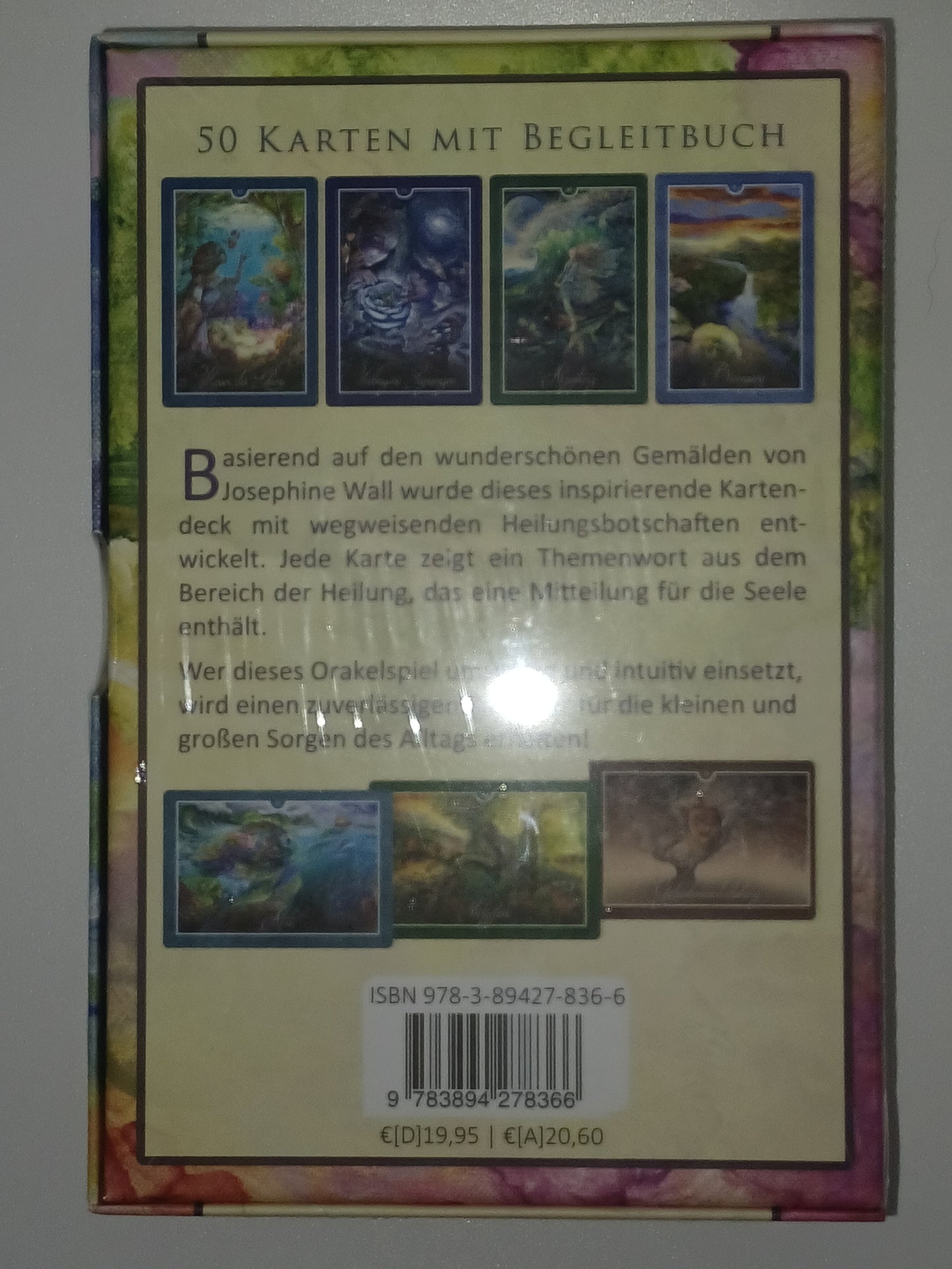 Dankbarkeit Das Orakel des Herzens Tarot 55 Karten Begleitbuch Angela Hartfield