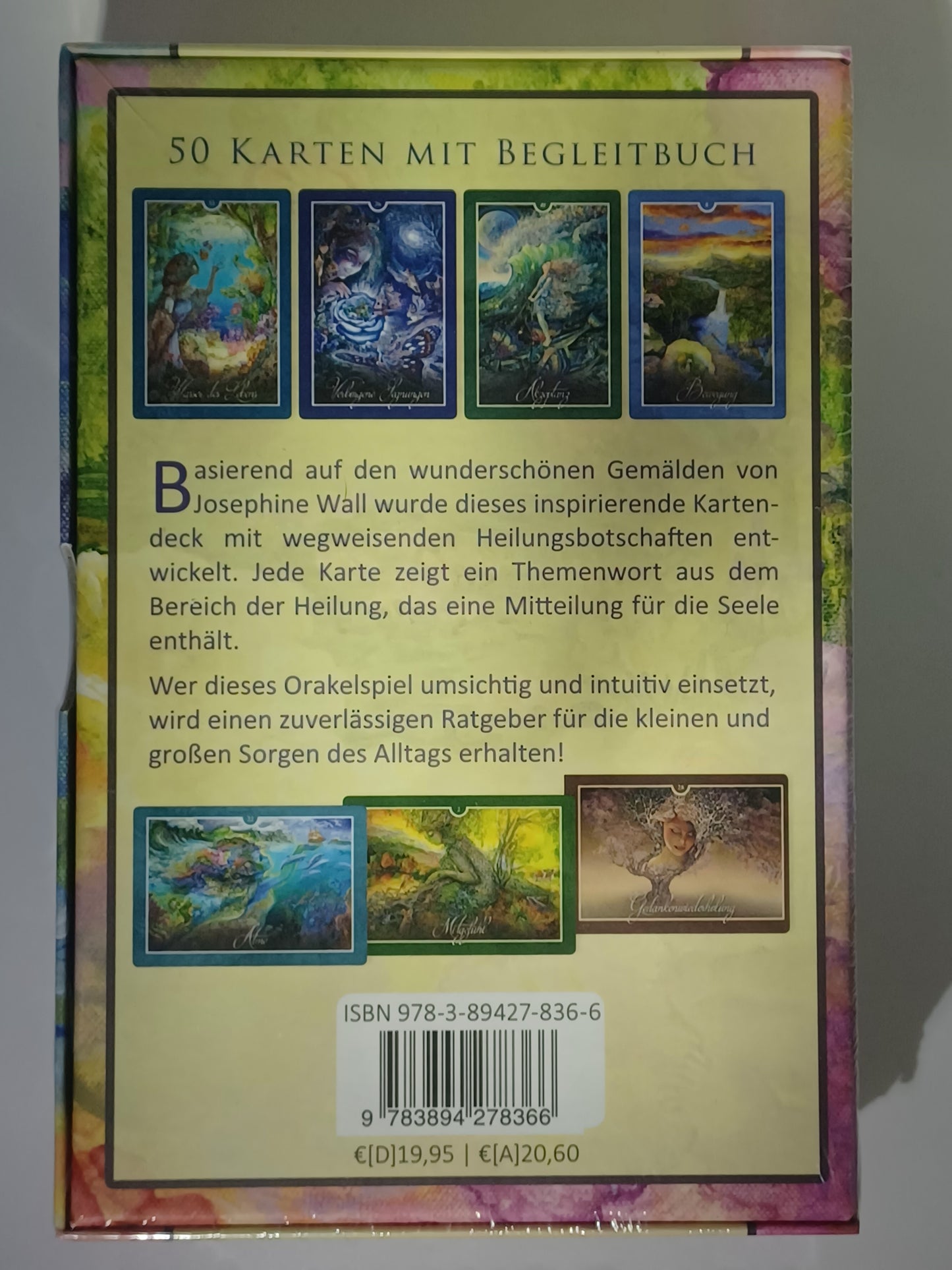 Dankbarkeit Das Orakel des Herzens Tarot 55 Karten Begleitbuch Angela Hartfield