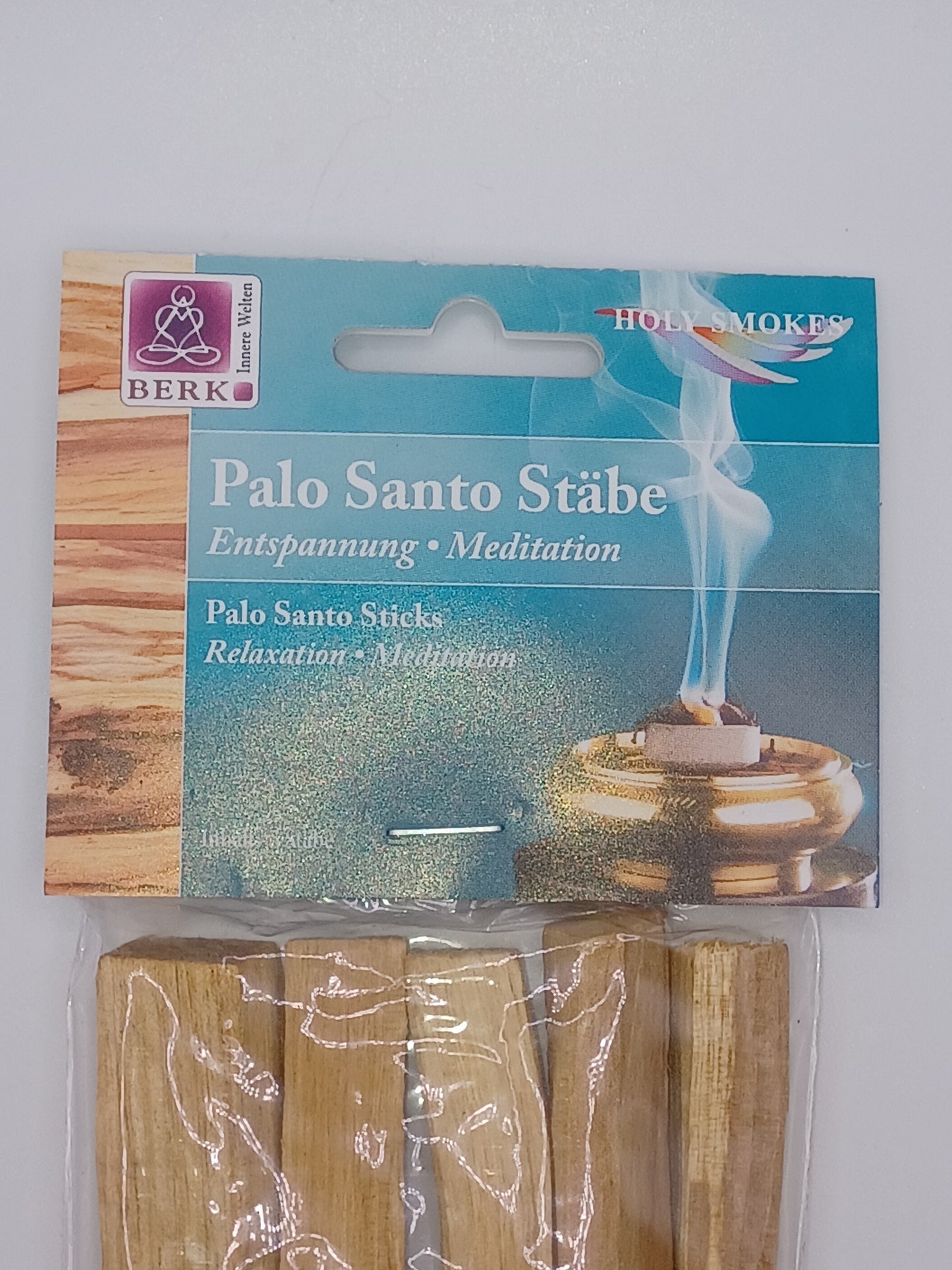 5 Palo Santo Holzstäbe Länge ca.10 cm heiliges Holz vetreibt negative Energien