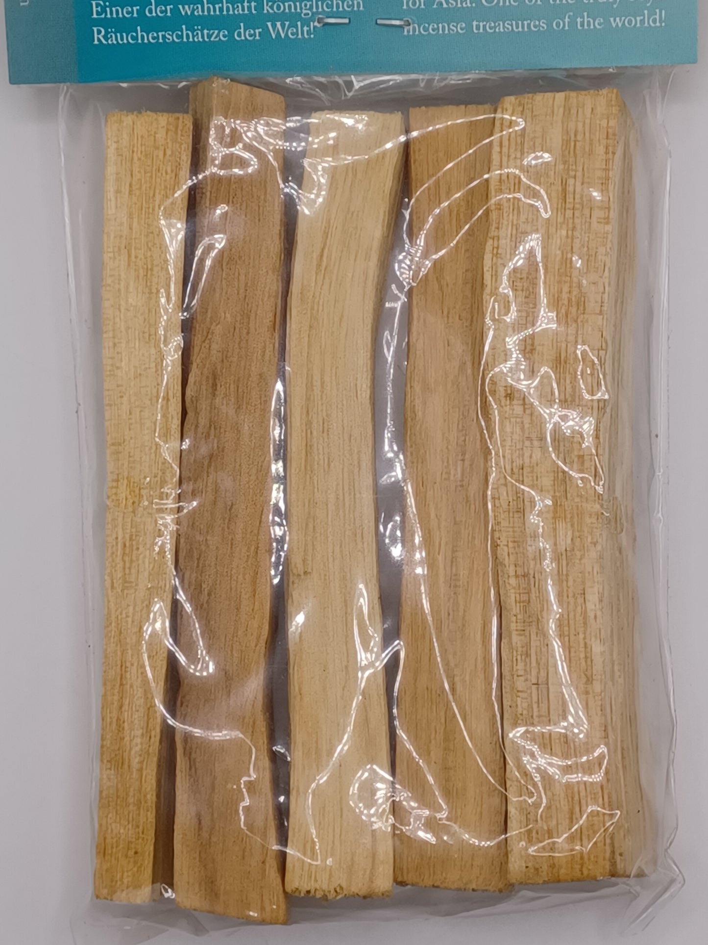 5 Palo Santo Holzstäbe Länge ca.10 cm heiliges Holz vetreibt negative Energien