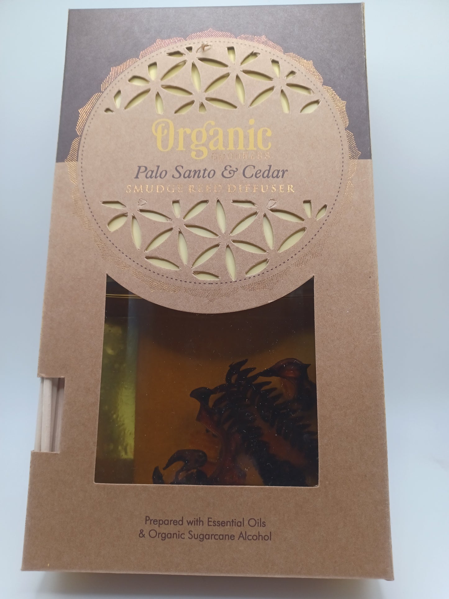 Palo Santo und Zeder Organic Reed Diffuser 100% reine ätherische Öle Raumduft