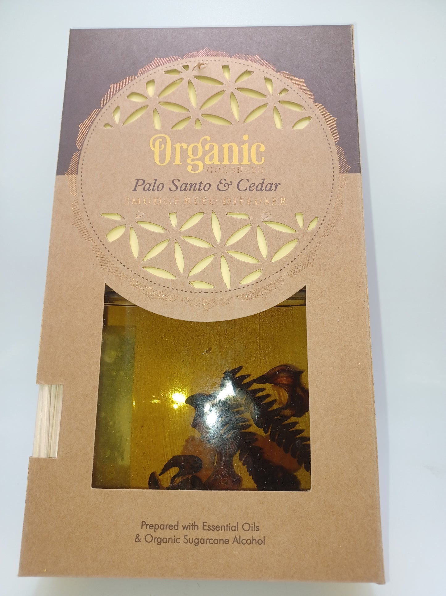 Palo Santo und Zeder Organic Reed Diffuser 100% reine ätherische Öle Raumduft