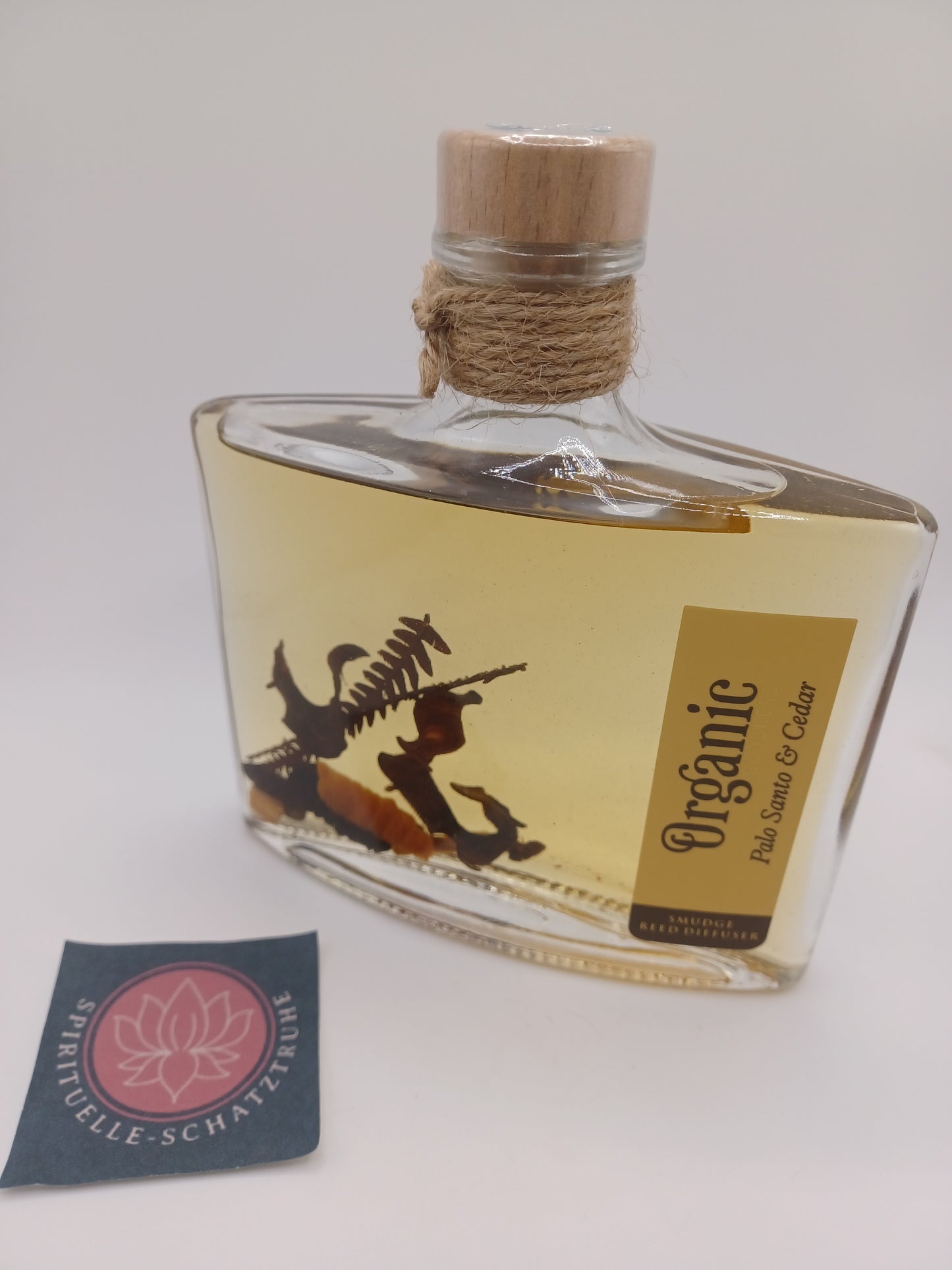 Palo Santo und Zeder Organic Reed Diffuser 100% reine ätherische Öle Raumduft