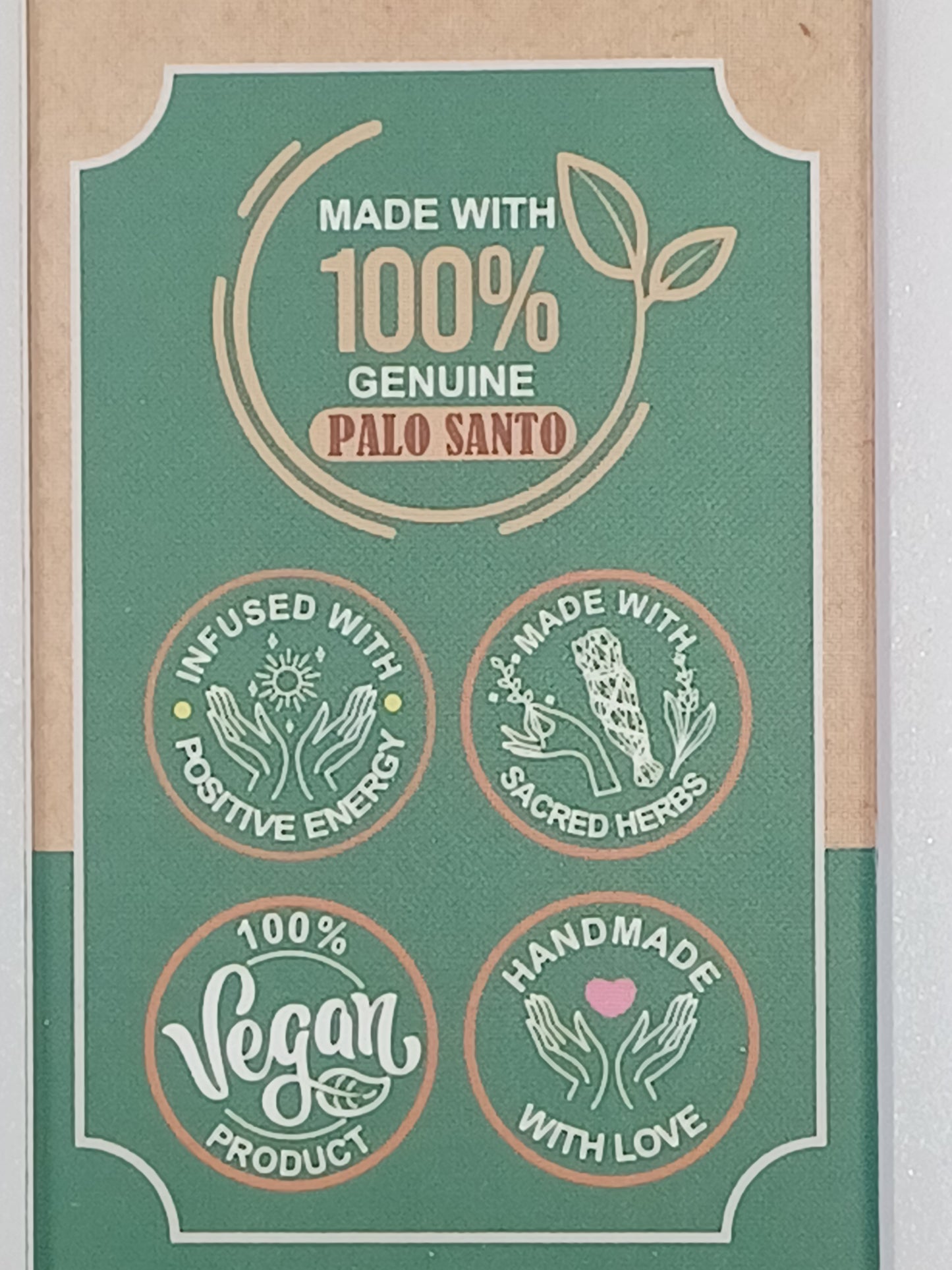 2 x Palo Santo & sacred herbs Green Tree Native Soul Incense Räucherstäbchen