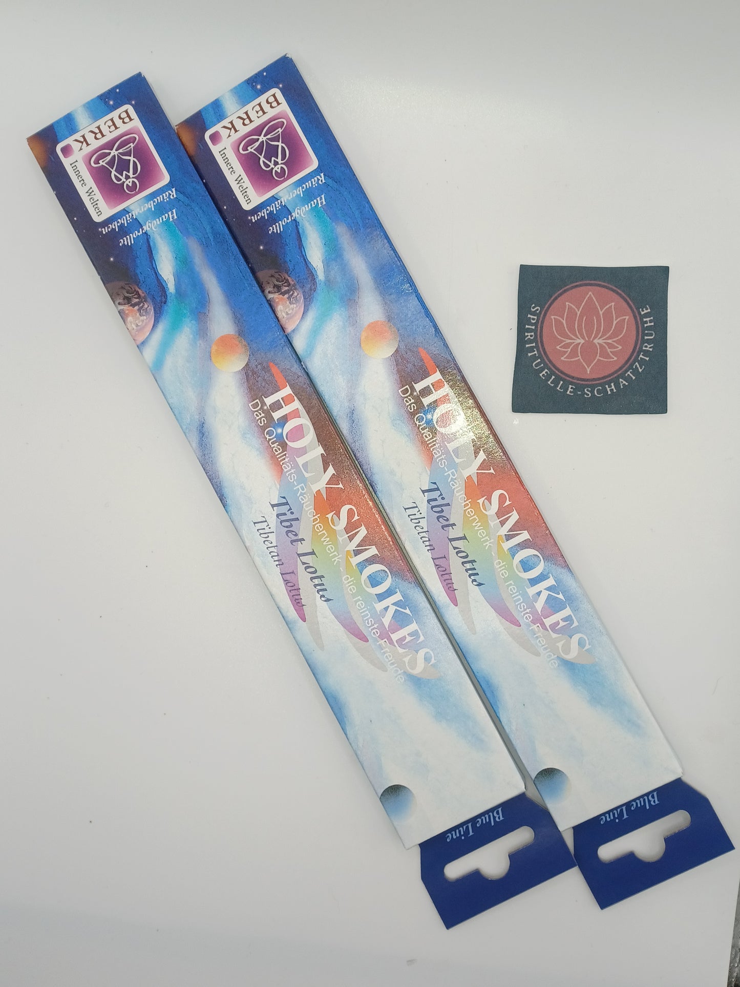 2 x Tibet Lotus Blue Line Holy Smokes Räucherstäbchen a 10 g