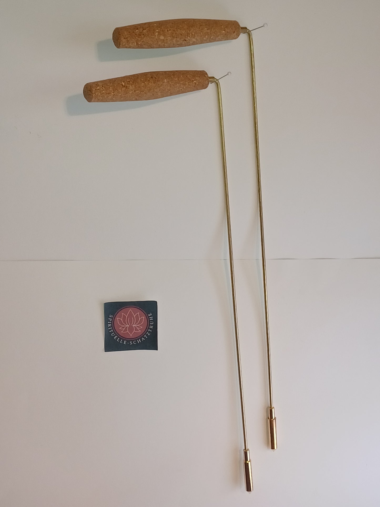 Wünschelrute mit Korkgriff L:38 cm