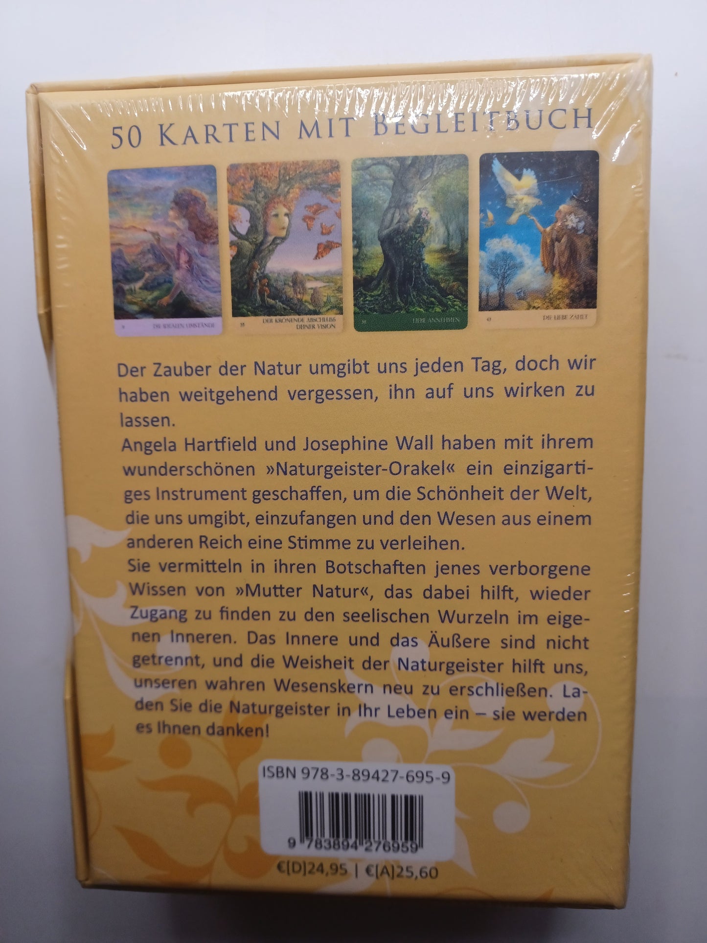 Das Naturgeister- Orakel von Wall und Hartfield 50 Karten und Begleitbuch Tarot