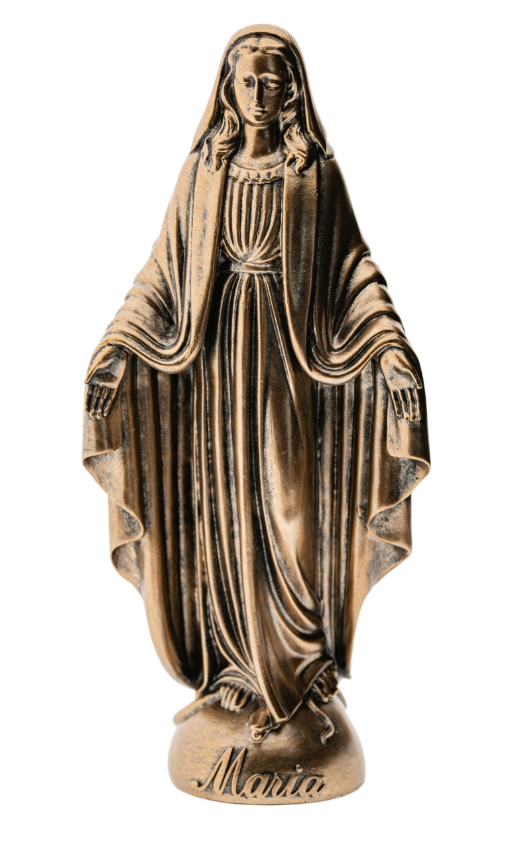 Maria Kunstharz H: 20 cm Mutter Maria Figur, Skulptur, Statue