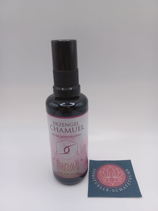 Engelspray Auraspray Erzengel Chamuel Engelalm Edelstein Essenz 50 ml 100% Natur