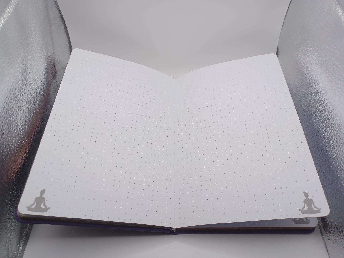 Yoga Schreibbuch Lotus DIN A5 192 Seiten in schöner Schachtel Notizbuch Loveria