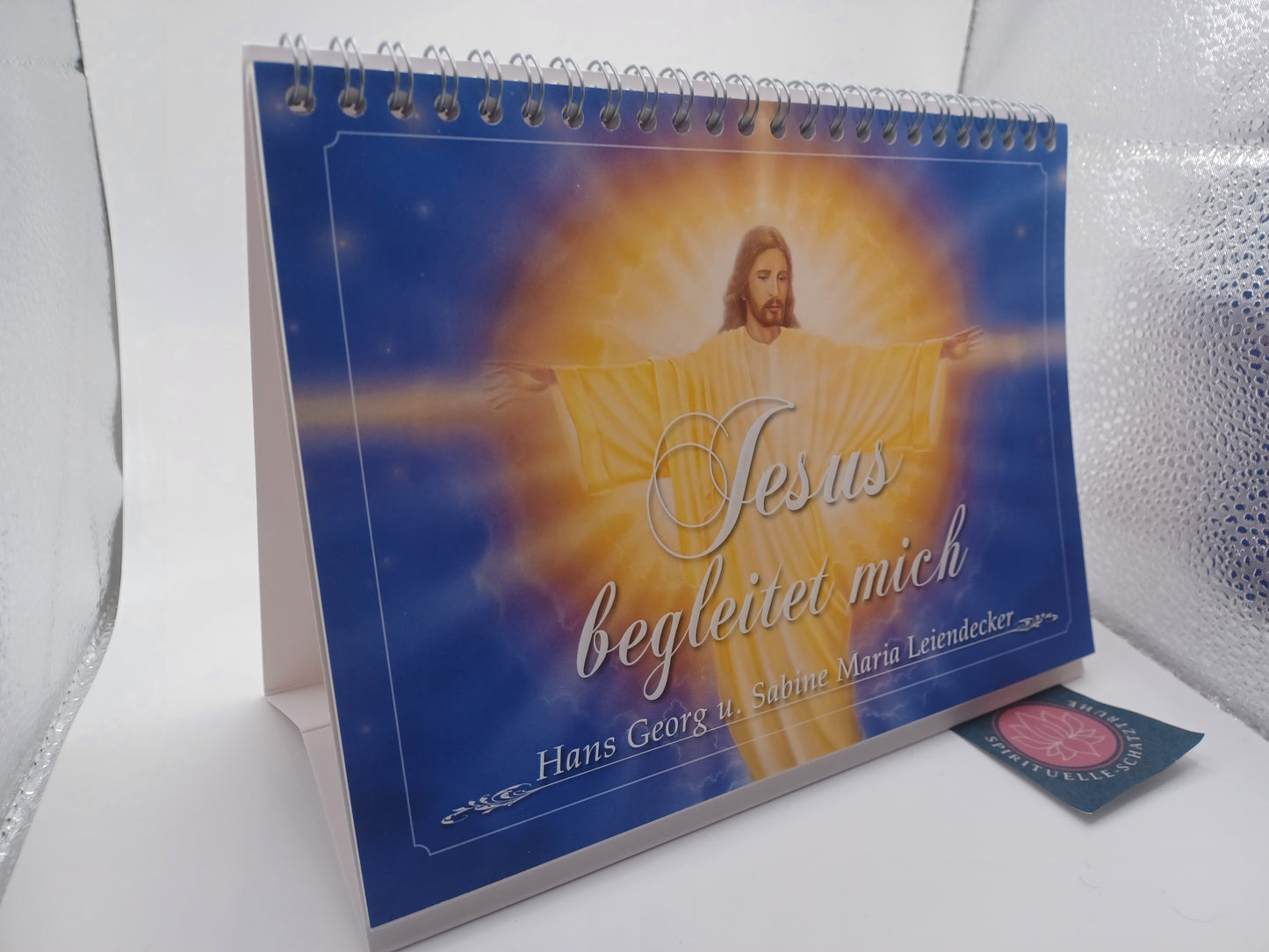Jesus begleitet mich Tischaufsteller 15 x 20 cm insgesamt 49 Seiten christlich