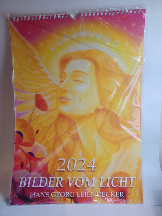 Kalender Wandkalender Bilder vom Licht 2024 H.G. Leiendecker Engel, Christus...