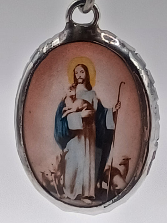 Spirit Anhänger Jesus , Jesus als Schafhirte christlich Christus Religion Charm