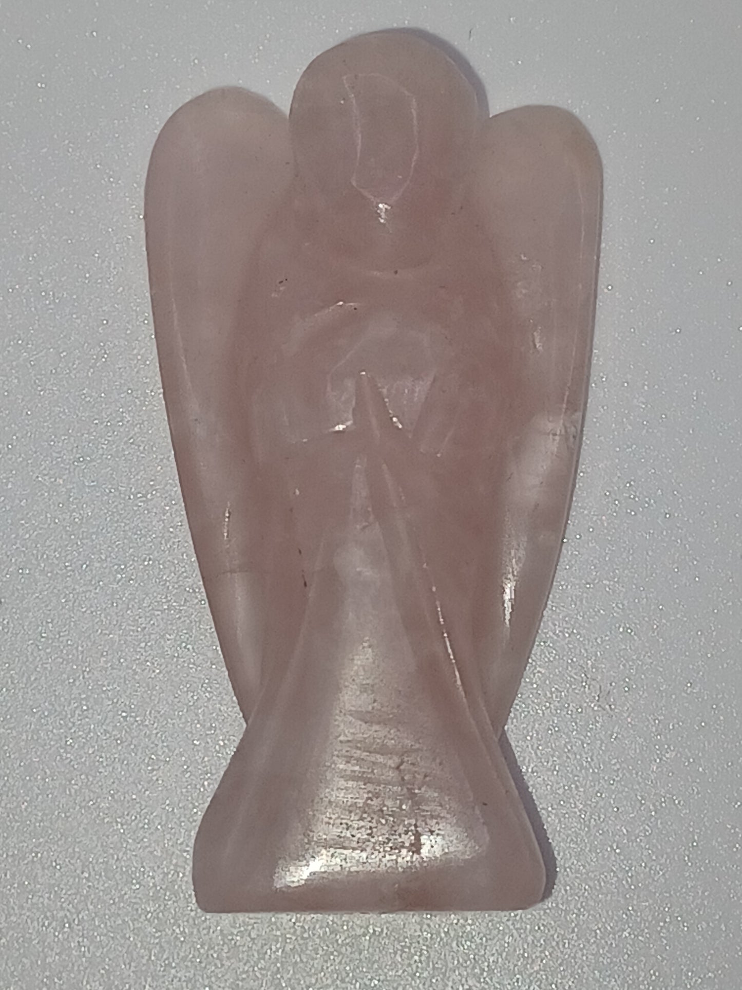 Engelchen aus Rosenquarz 5 cm Engel Schutzenge Trost Feng Shui