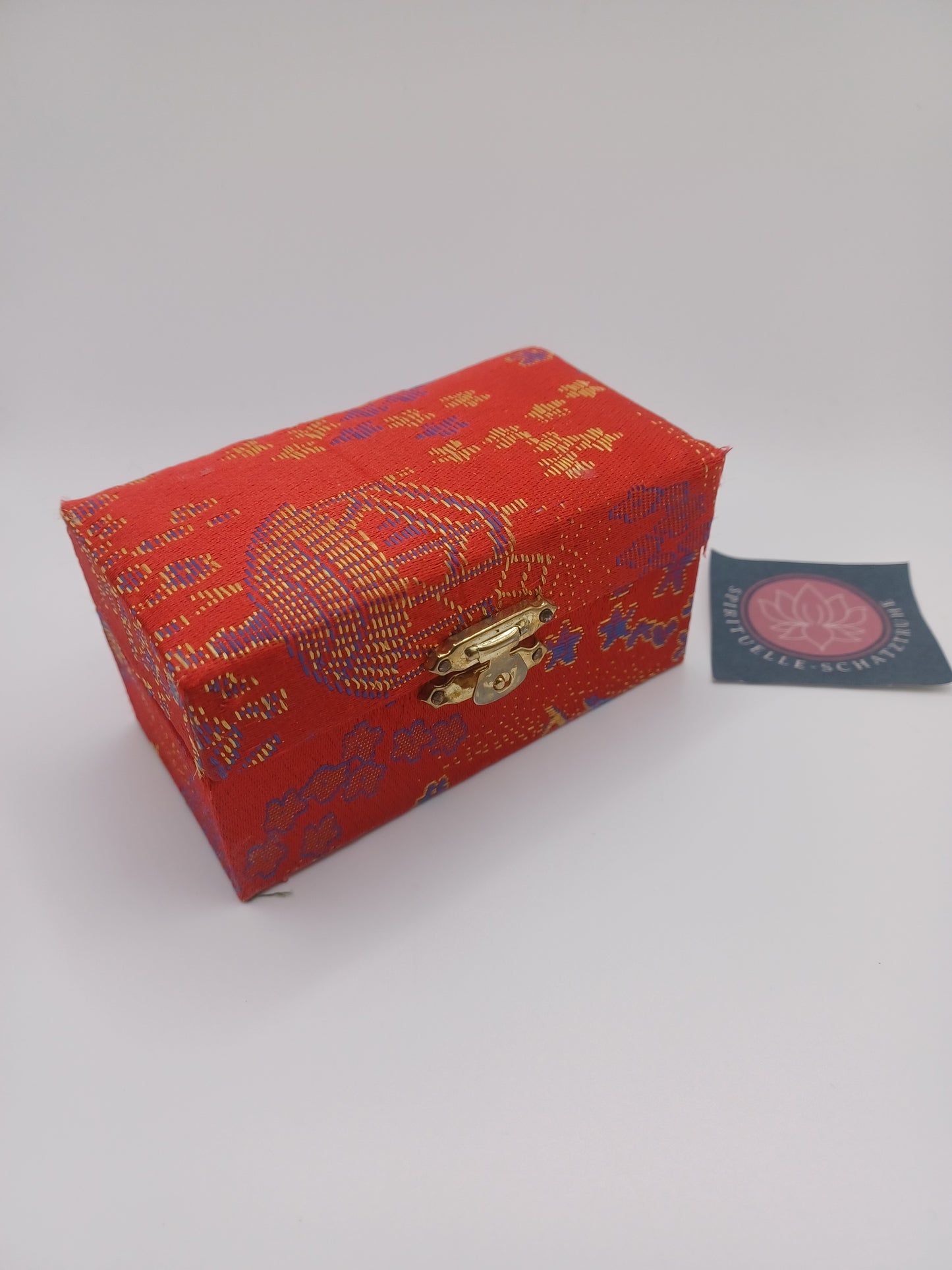 Qi Gong Kugeln grün 40mm in Brokatkästchen Klangkugeln yin Yang