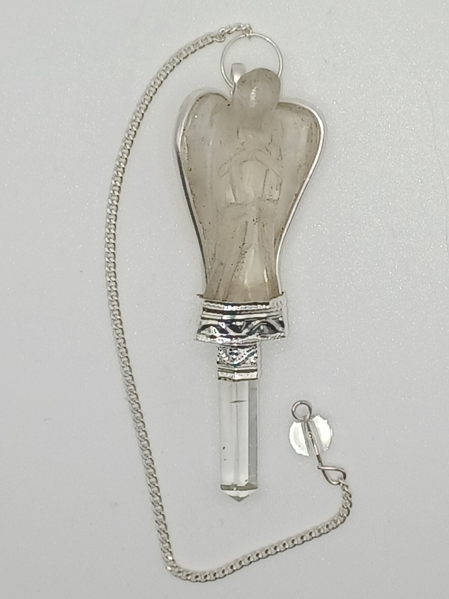 Engelpendel Bergkristall ca. 6 cm Engel Pendel