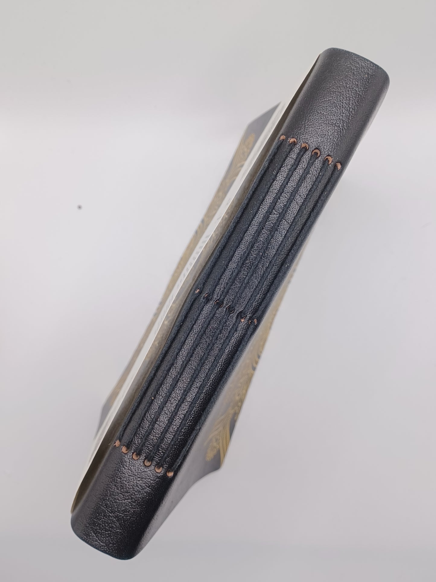 Schreibbuch Mandala 144 Seiten Ledereinband blanko Höhe 18 cm