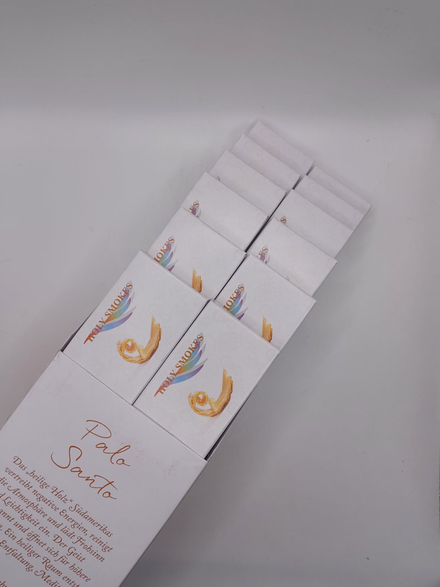 12 x Palo Santo Räucherstäbchen, heiliges Holz, a 10 g Holy Smokes Geschenkbox
