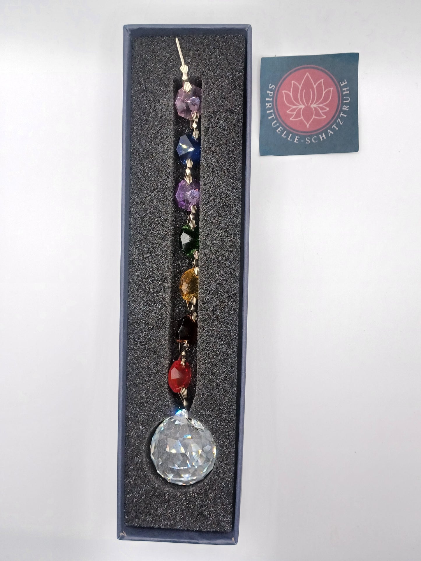 Oneness Feng Shui Chakra Kristall Kette 20 cm