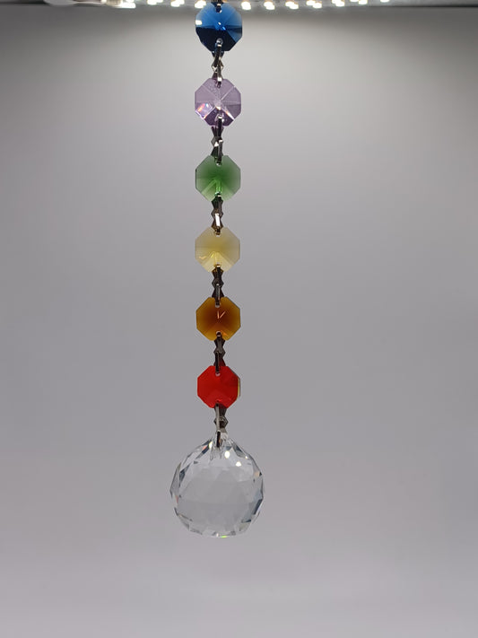 Oneness Feng Shui Chakra Kristall Kette 20 cm