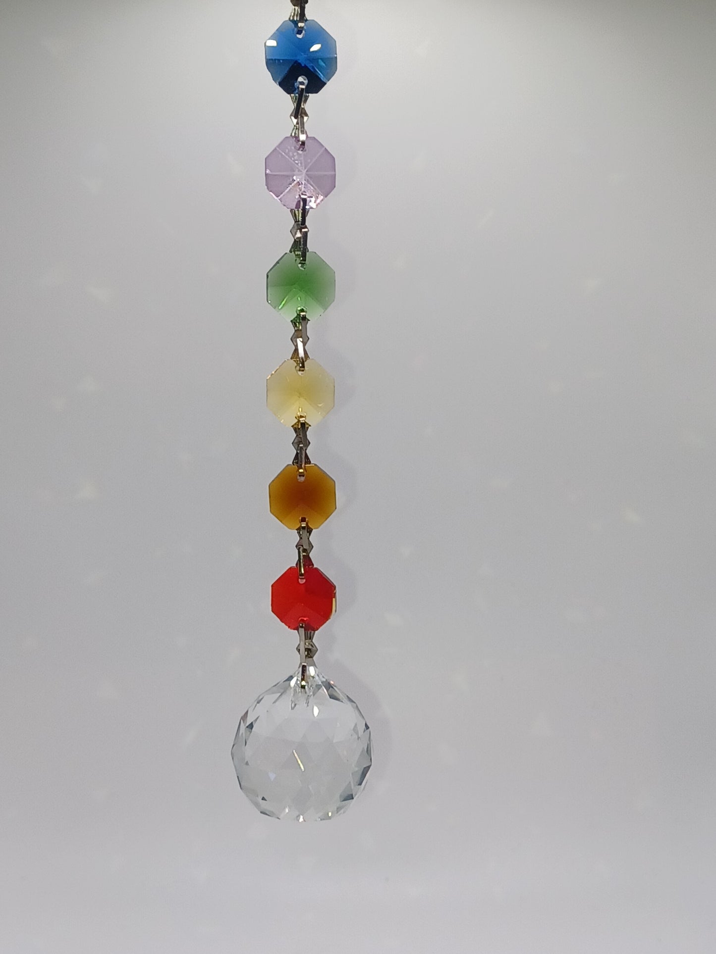 Oneness Feng Shui Chakra Kristall Kette 20 cm