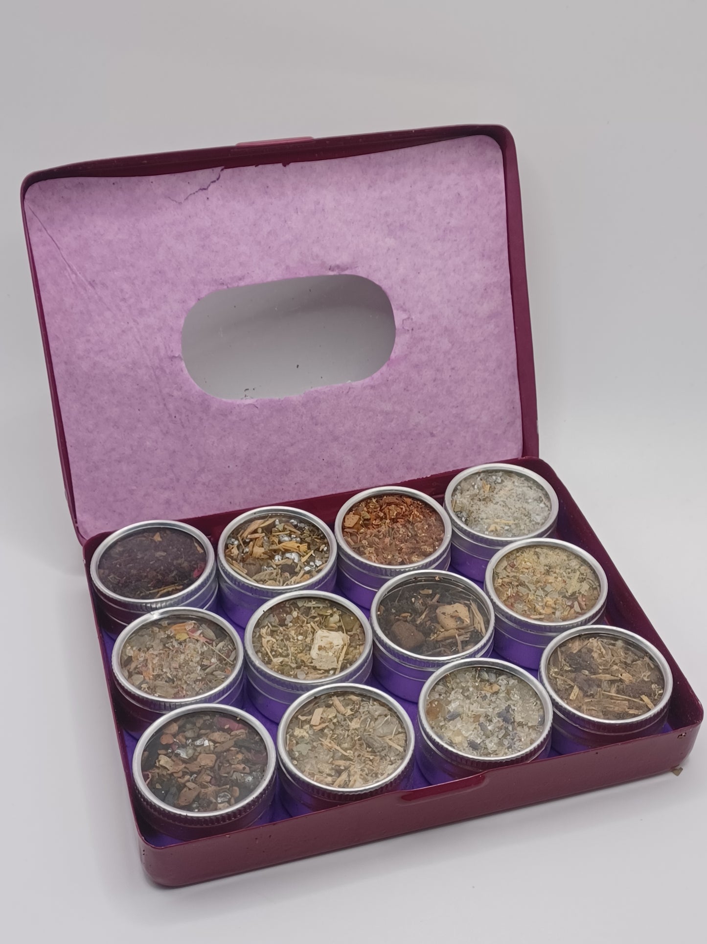 Engel Räuchermischungen 12 Döschen insgesamt ca. 40 g