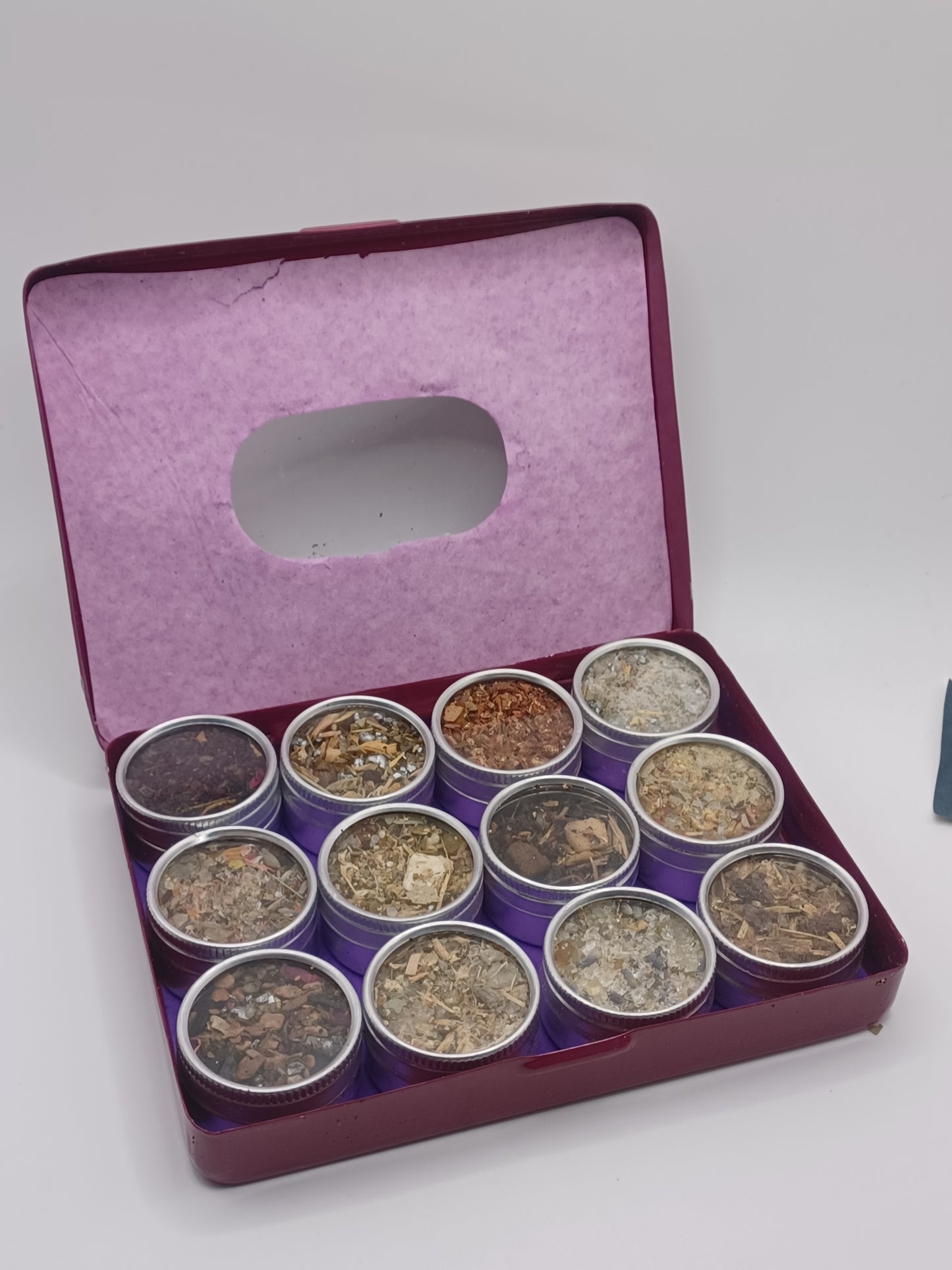 Engel Räuchermischungen 12 Döschen insgesamt ca. 40 g