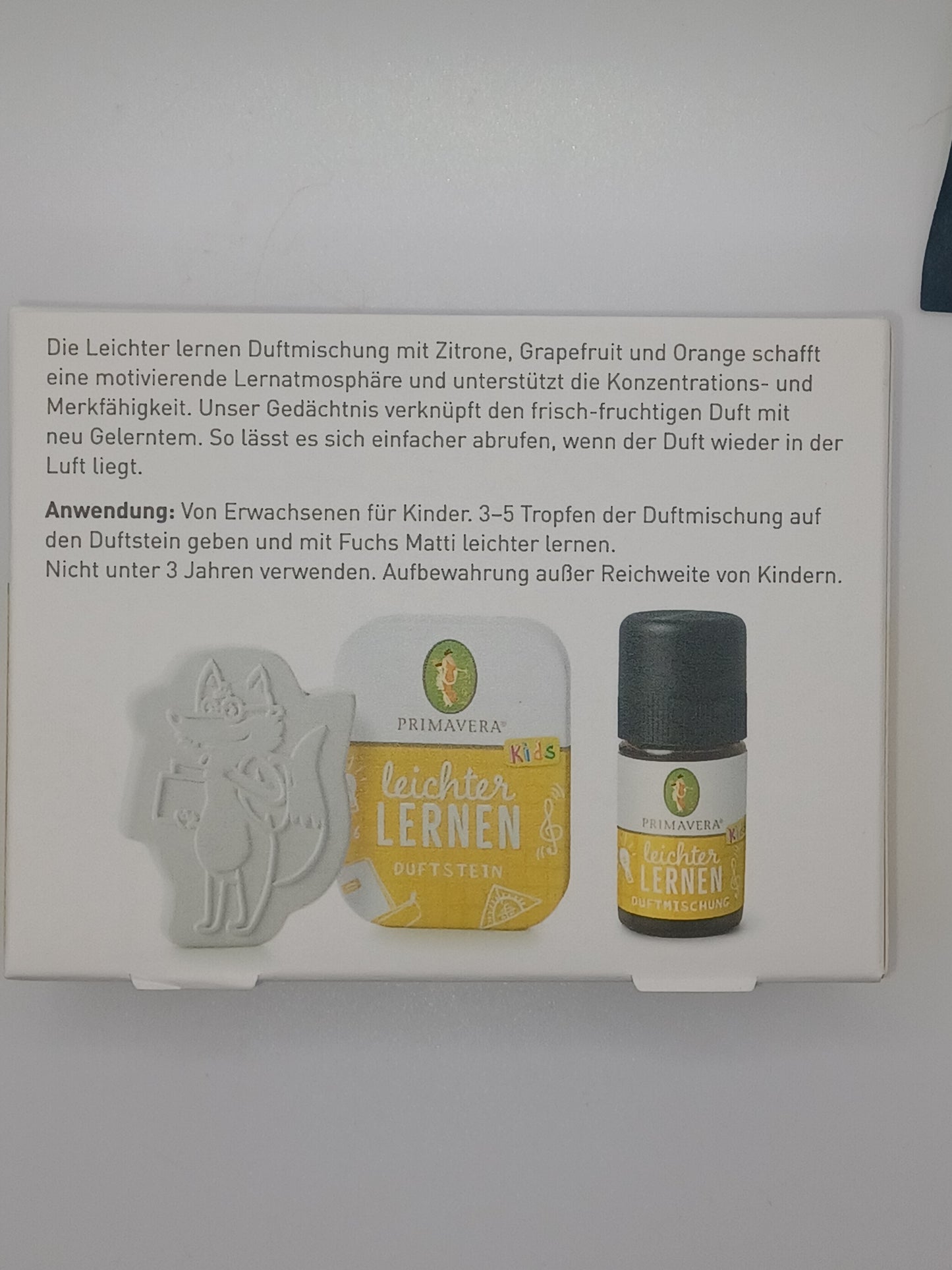 Leichter lernen Geschenkset 100% naturreine ätherische Öle Duftset