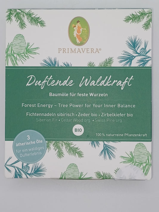 Set Duftende Waldkraft Geschenkset Ätherische Öle Primavera