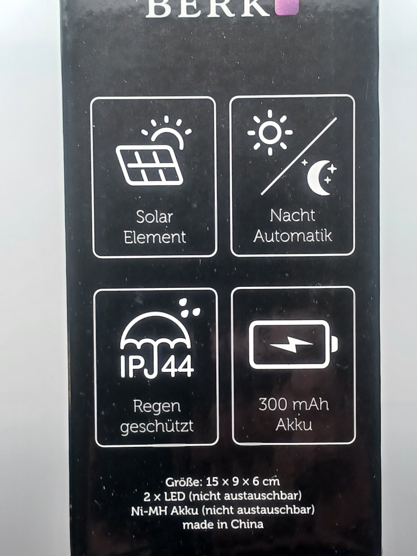 Solar LED Leuchte Blume des Lebens Ambientelicht Höhe: 15 cm Feng Shui Berk