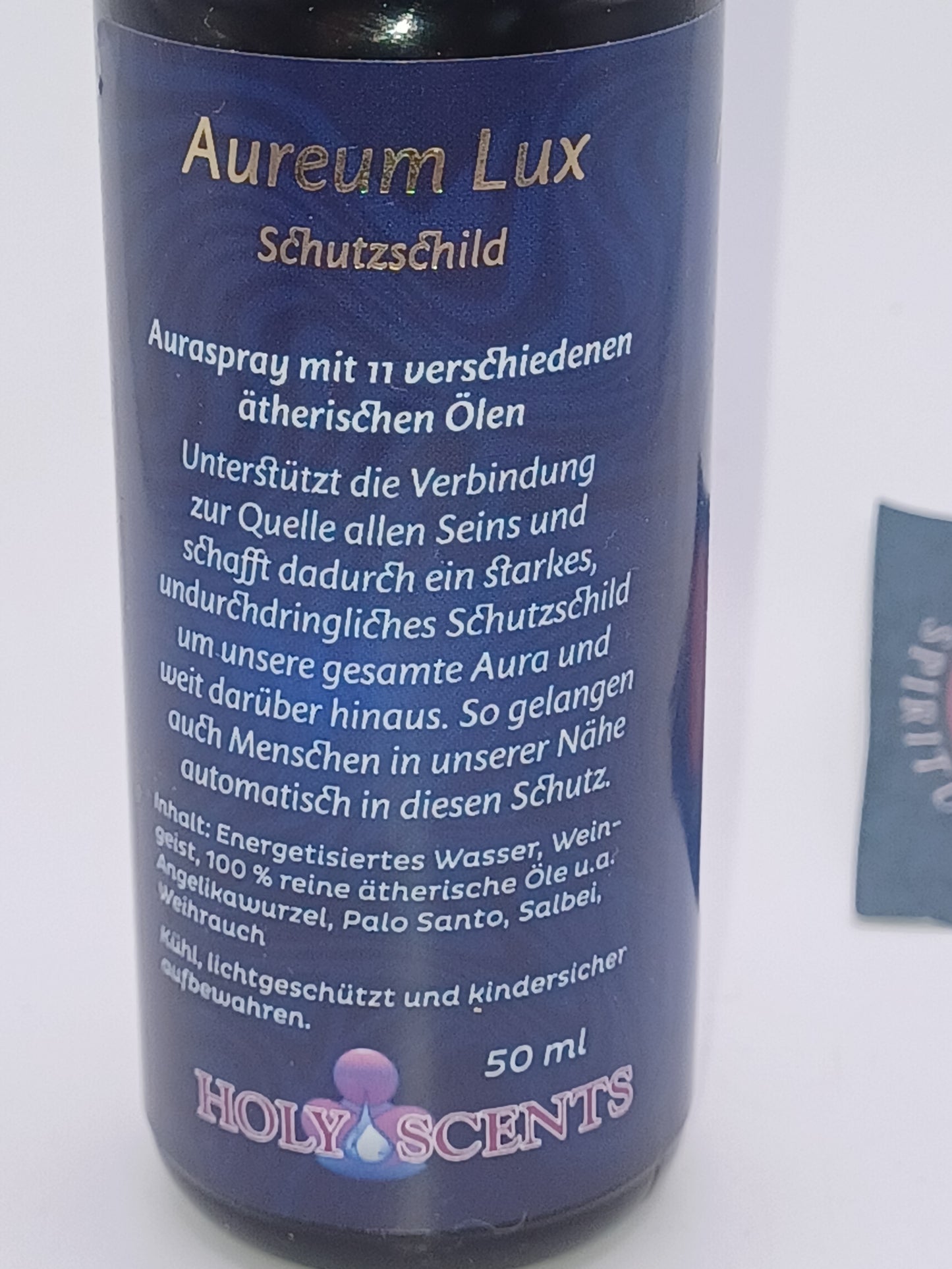 Schutzschild 50ml Spray Aureum Lux Auraspray Holy Scents