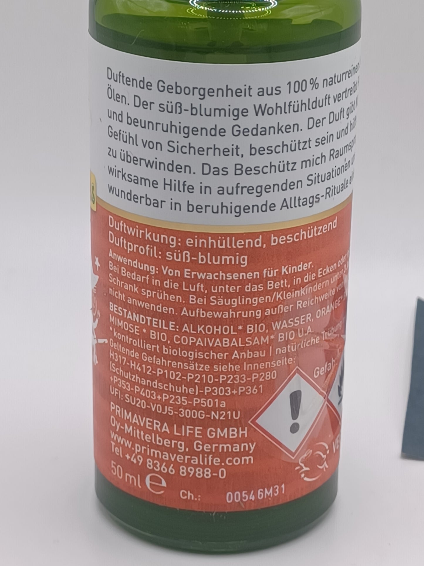 Beschütz mich Raumspray bio 50 ml Primavera kids