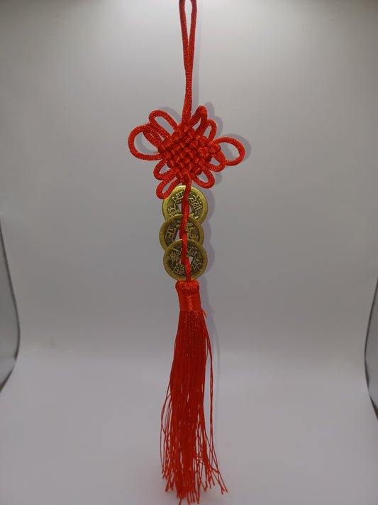 Glücksmünzen 3er Set Höhe: 27cm Glücksbringer Glück Fülle