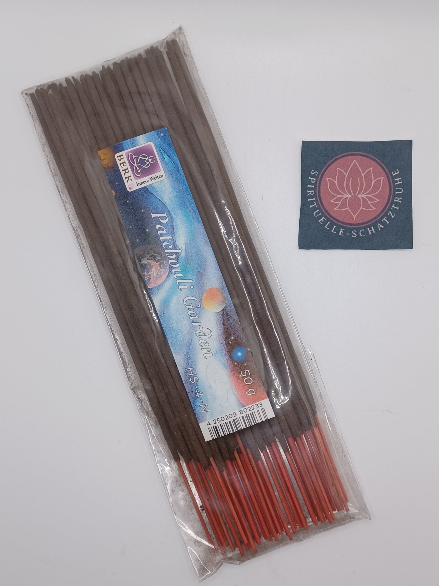Patchouli Garden Holy Smokes Räucherstäbchen 50 g Großpackung Berk
